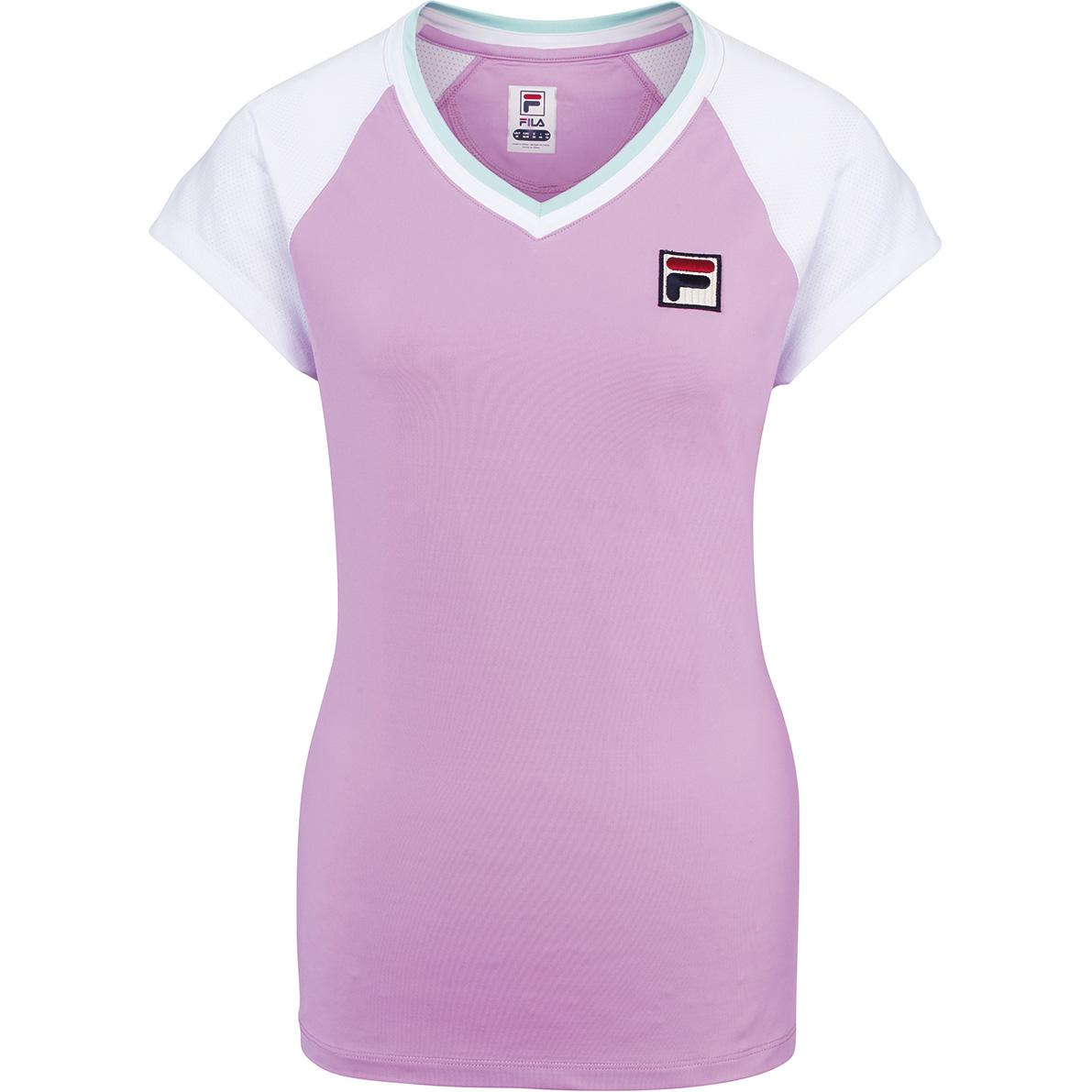 Fila shirts pink Clearance