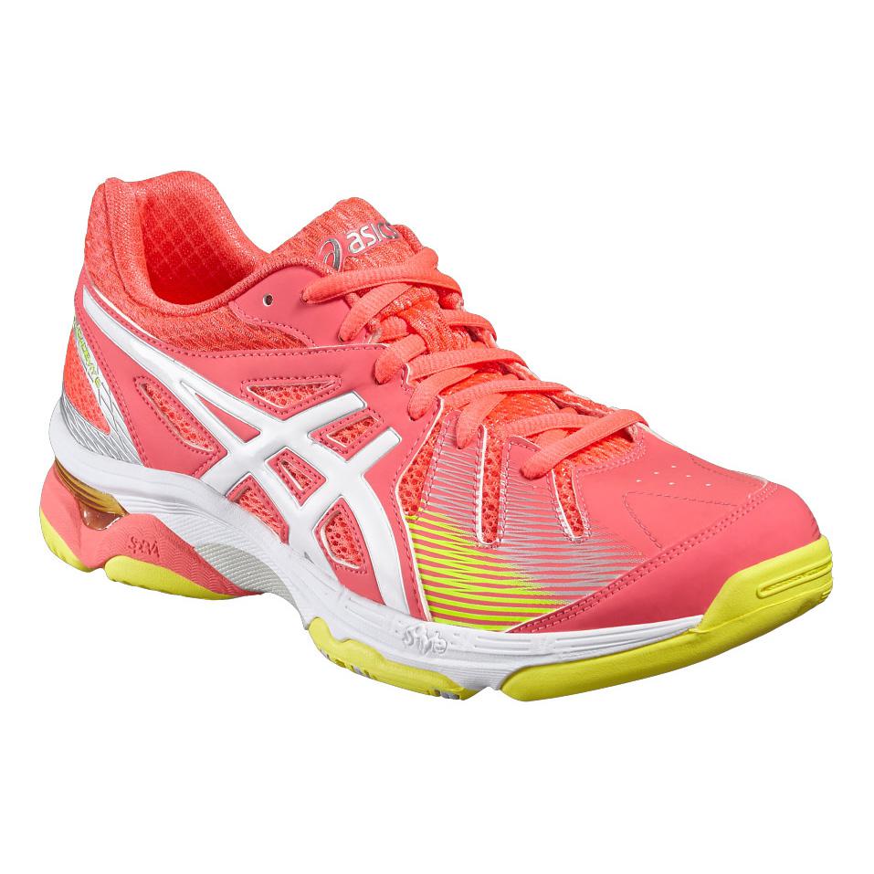 Asics Womens GEL-Academy 6 Indoor Court Shoes - Pink - Tennisnuts.com