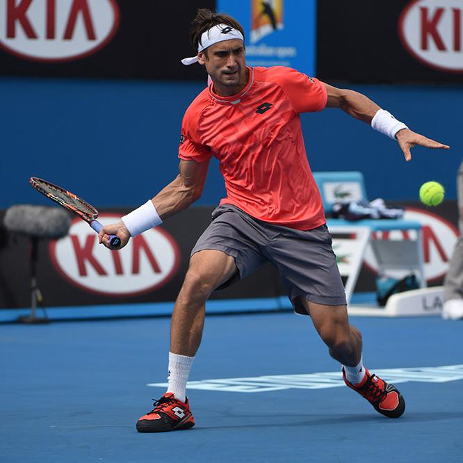 Lotto Mens Stratosphere Speed Tennis Shoes Red/Black