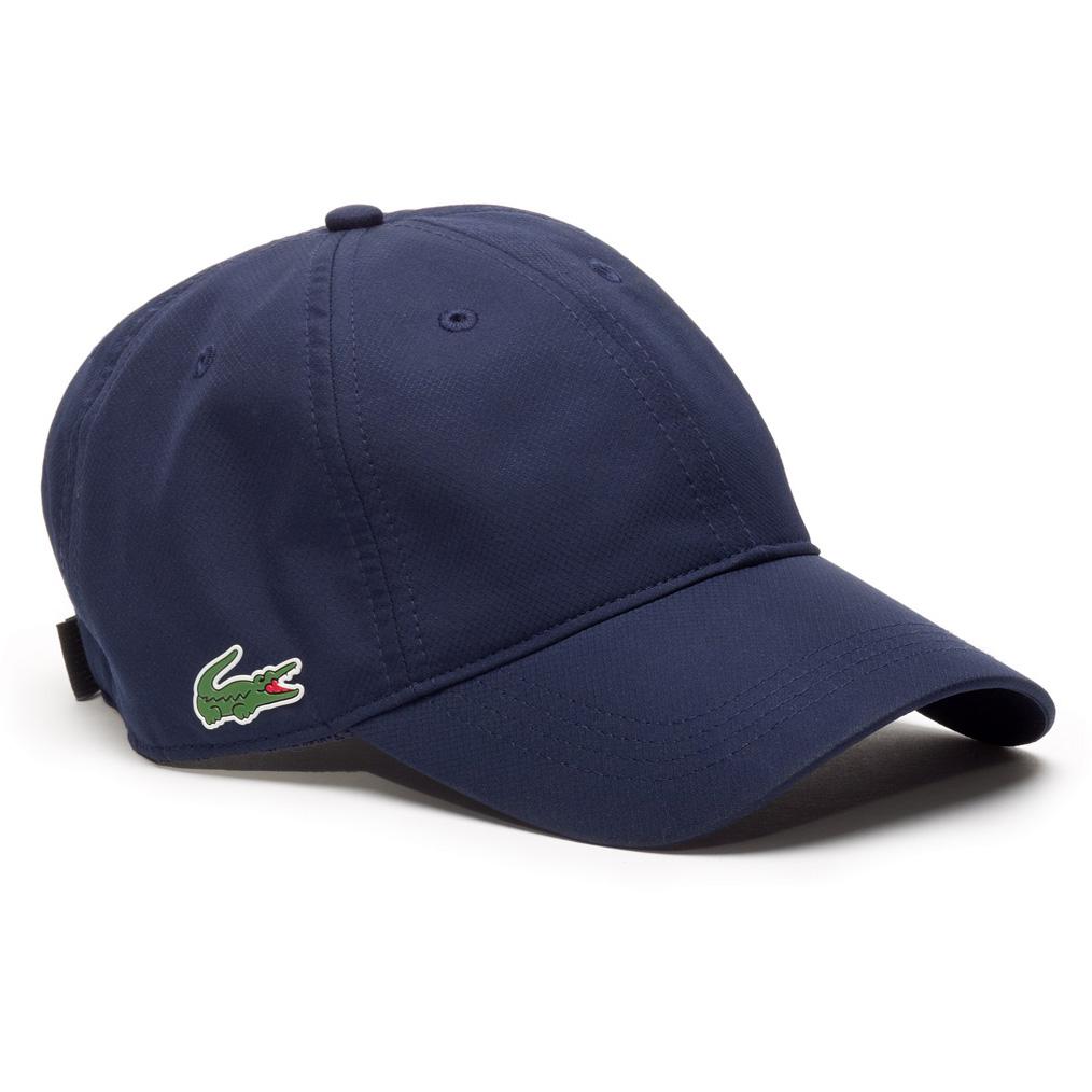 navy lacoste hat