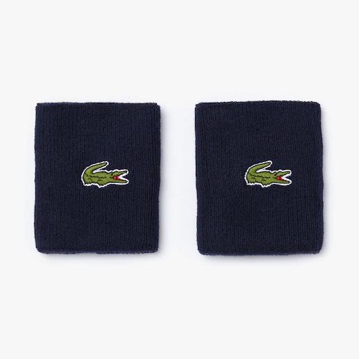 Lacoste Stretch Jersey Wristbands Navy Blue