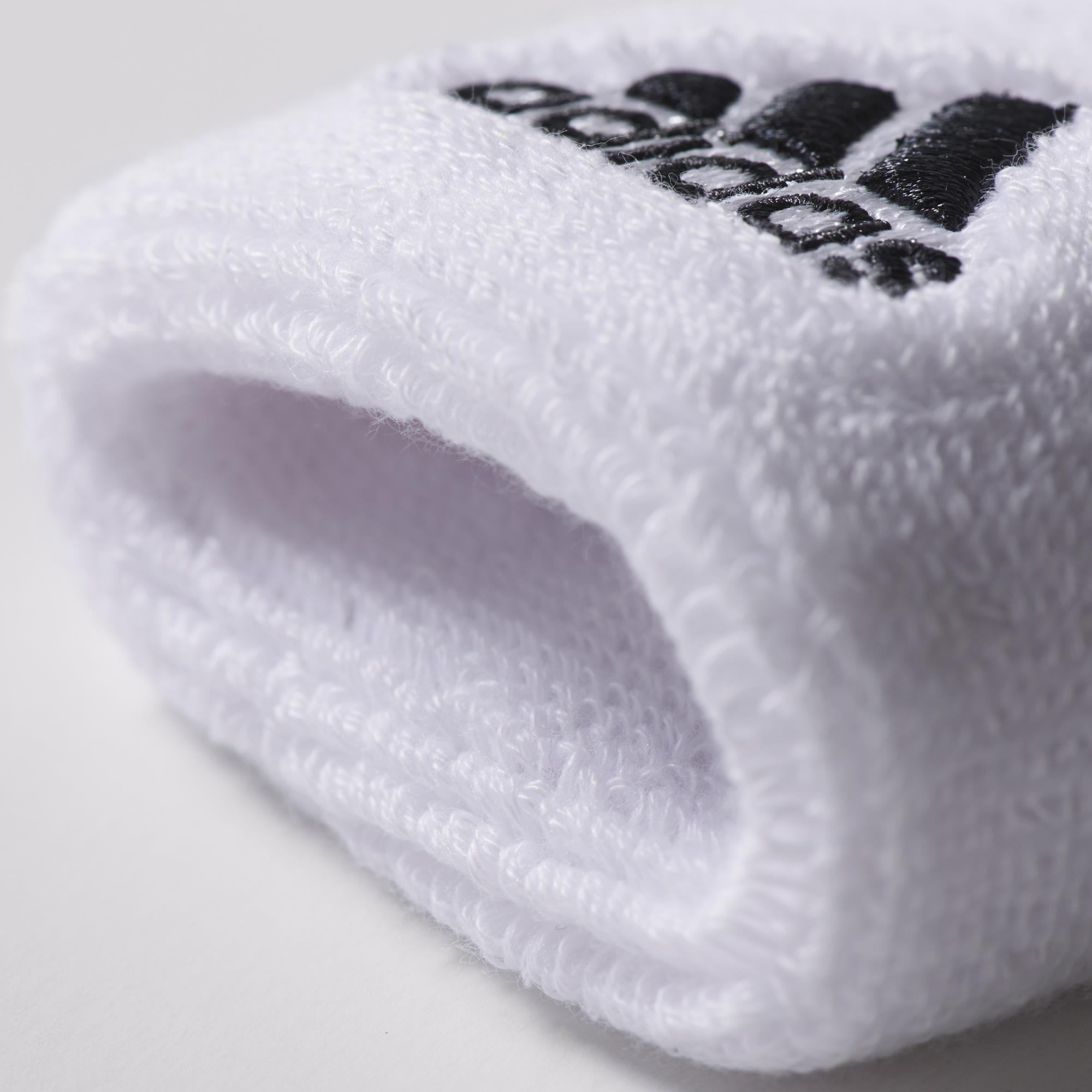 Adidas Tennis Small Wristbands White