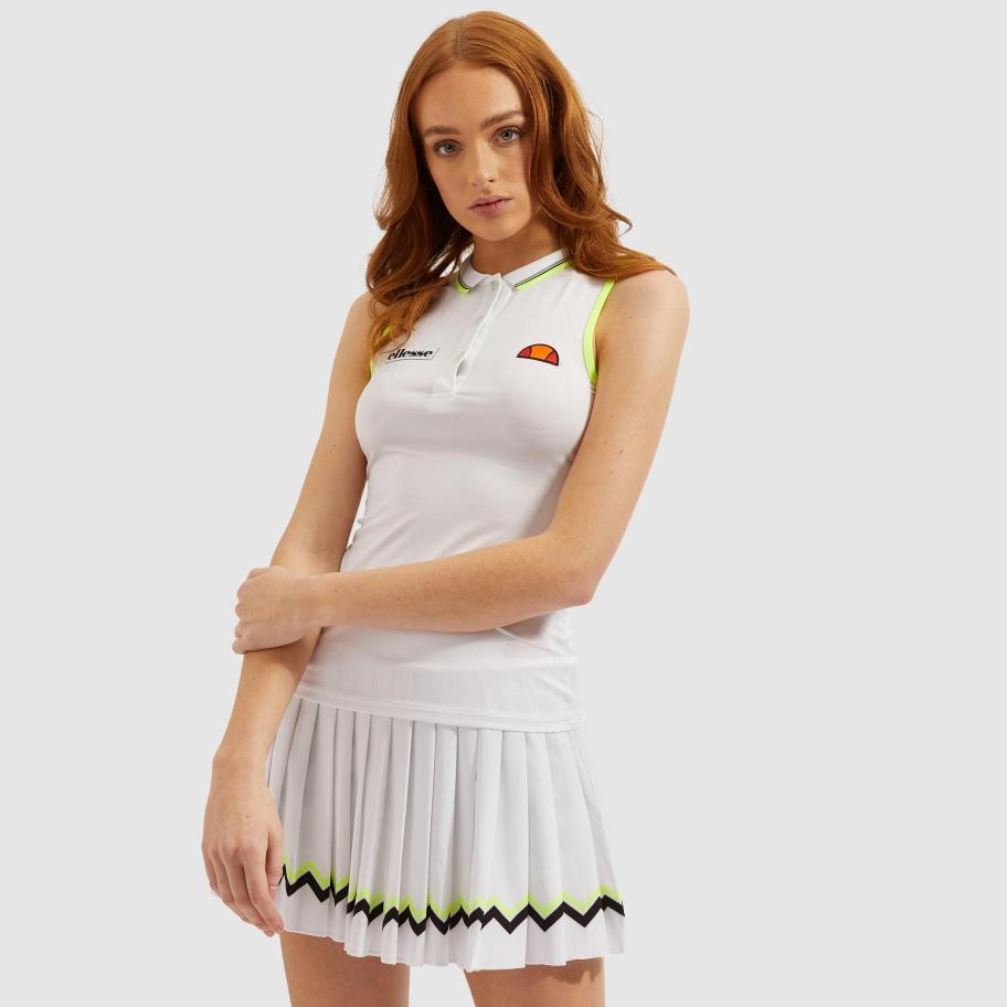 Ellesse Womens Nemesi Polo White