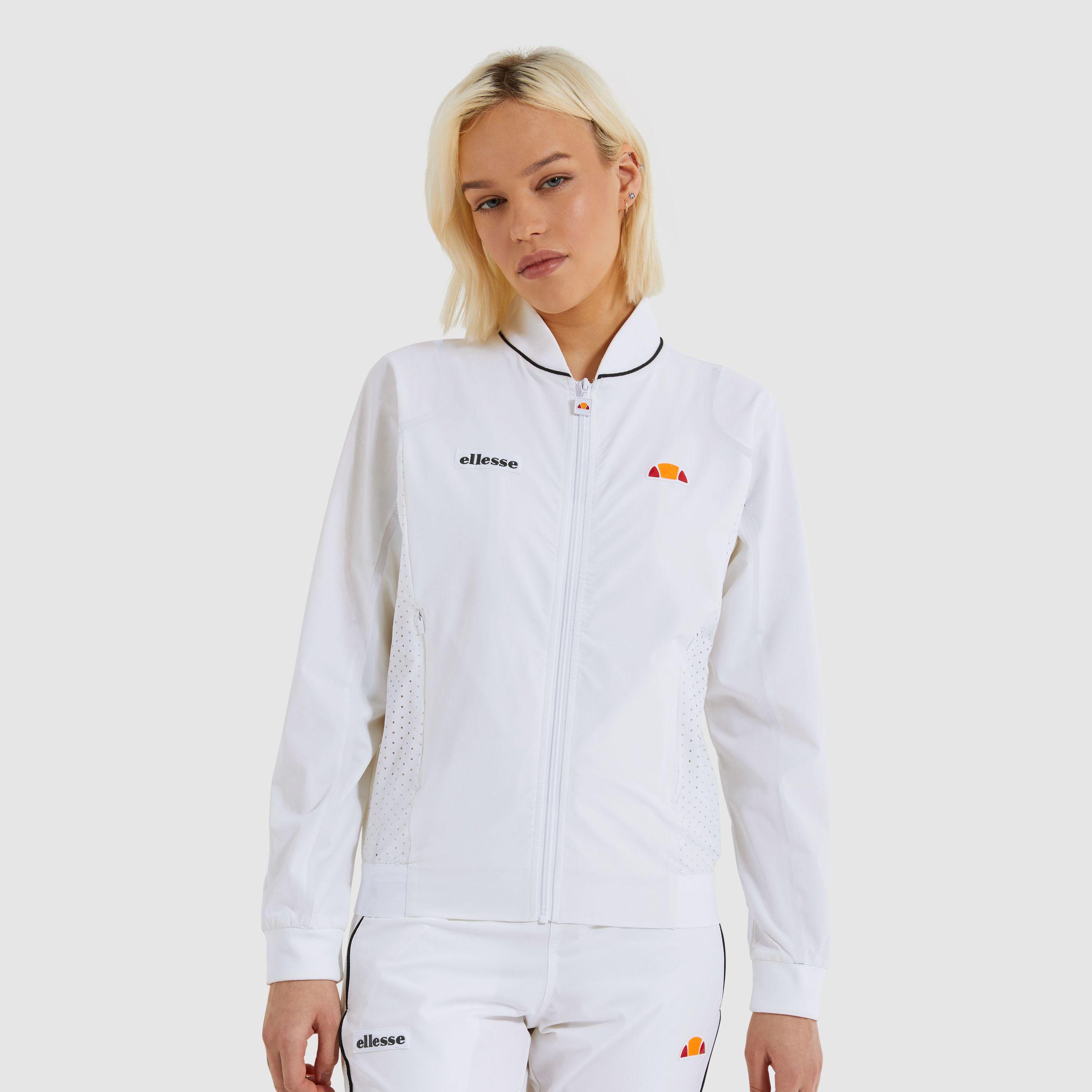 ellesse track top white