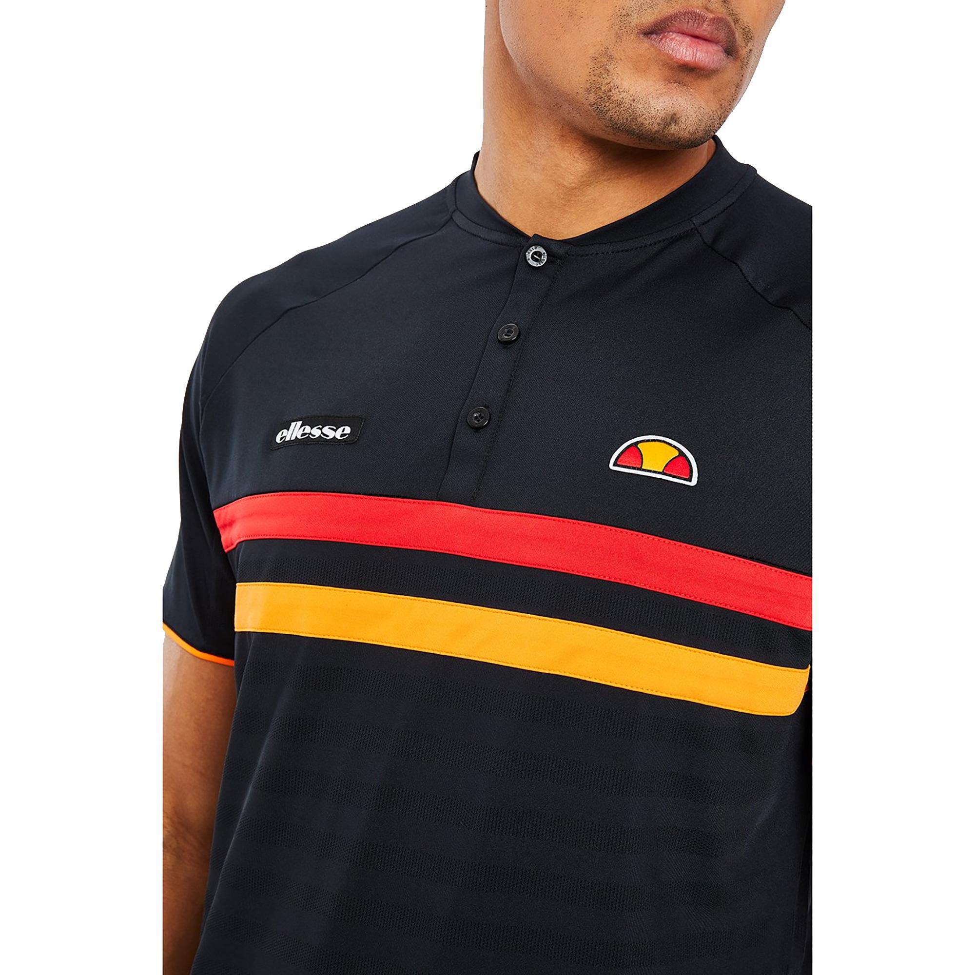 Ellesse Mens Leonardo Polo Black