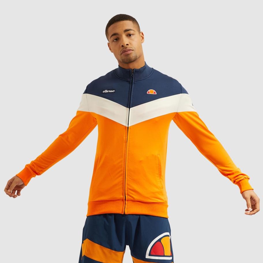 ellesse panel woven track top
