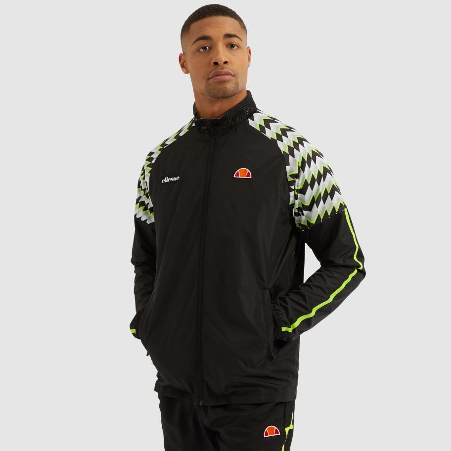 ellesse panel woven track top