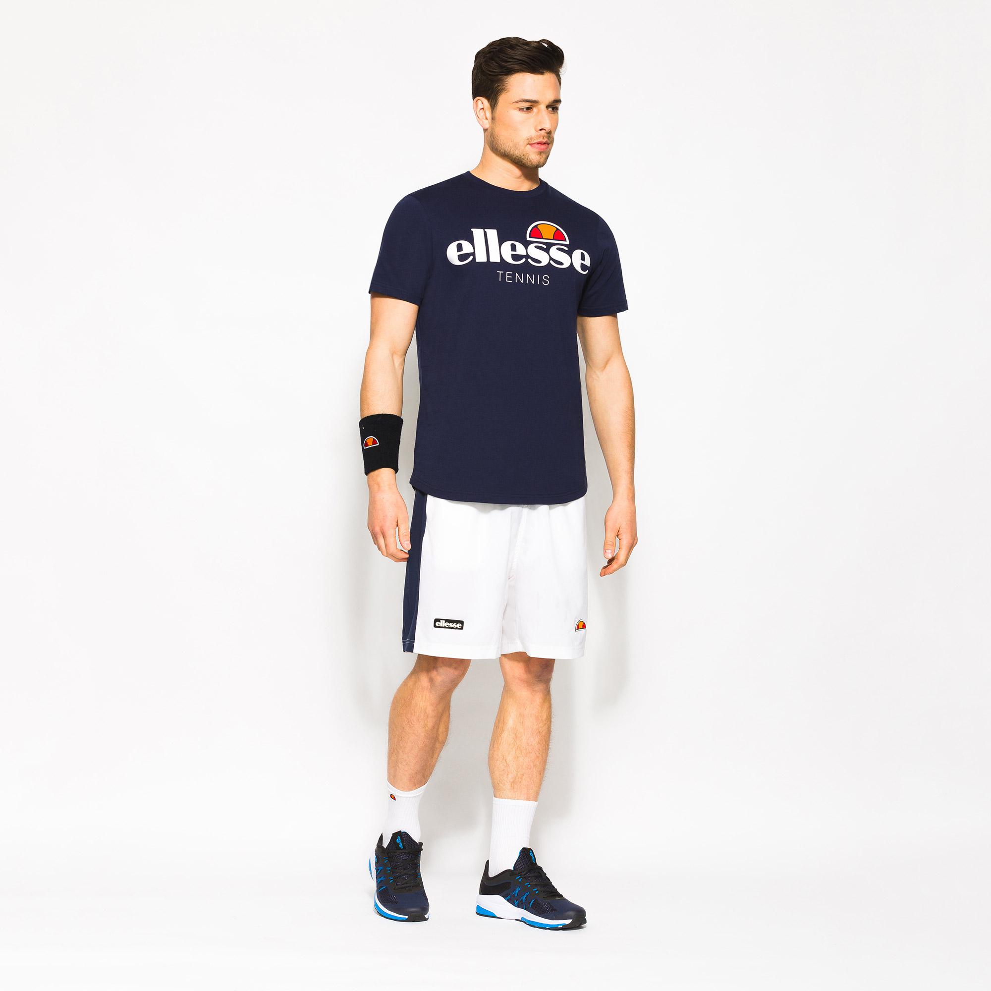 Ellesse Mens Maglia Tennis Tee Peacoat