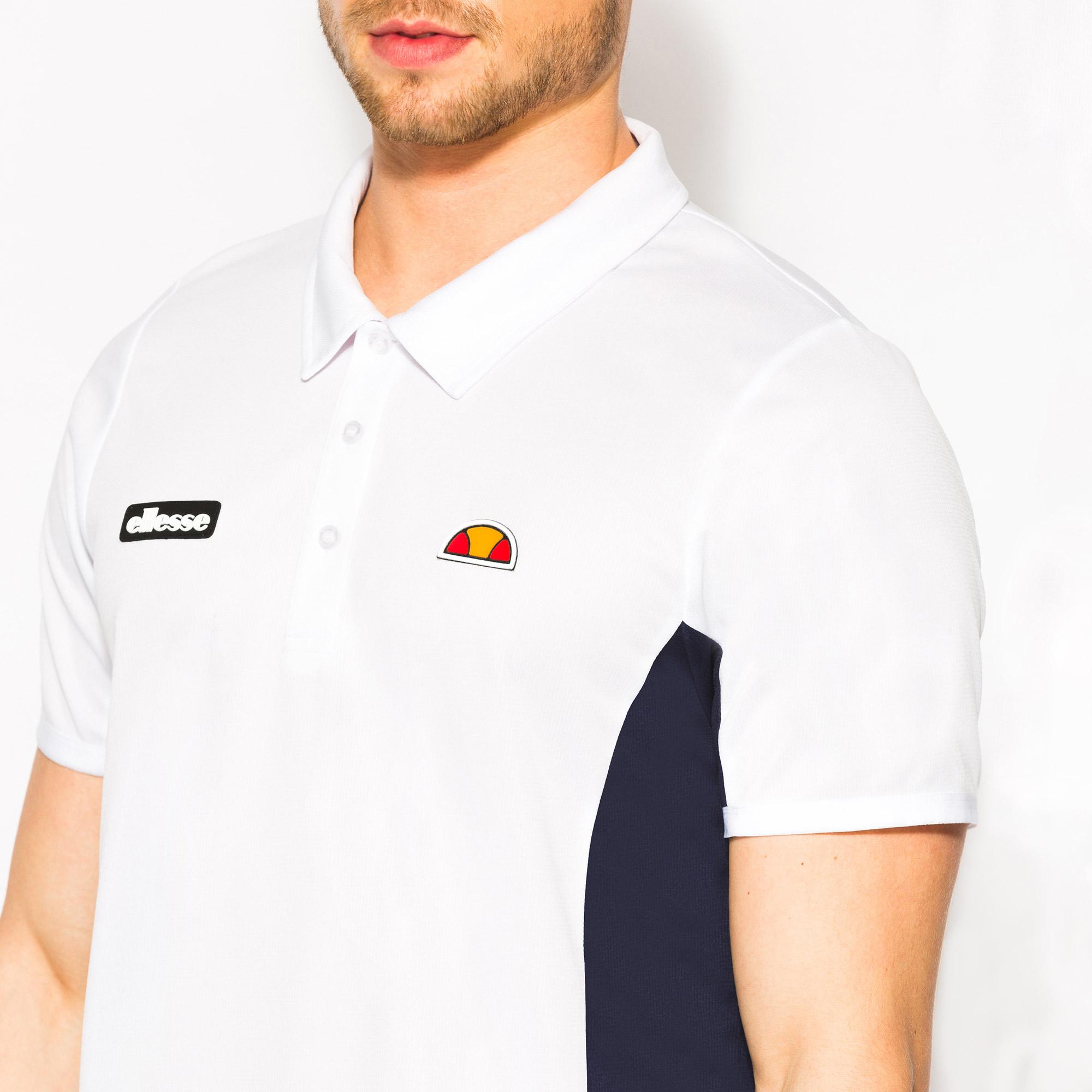 Ellesse Mens Cucrie Polo Optic White