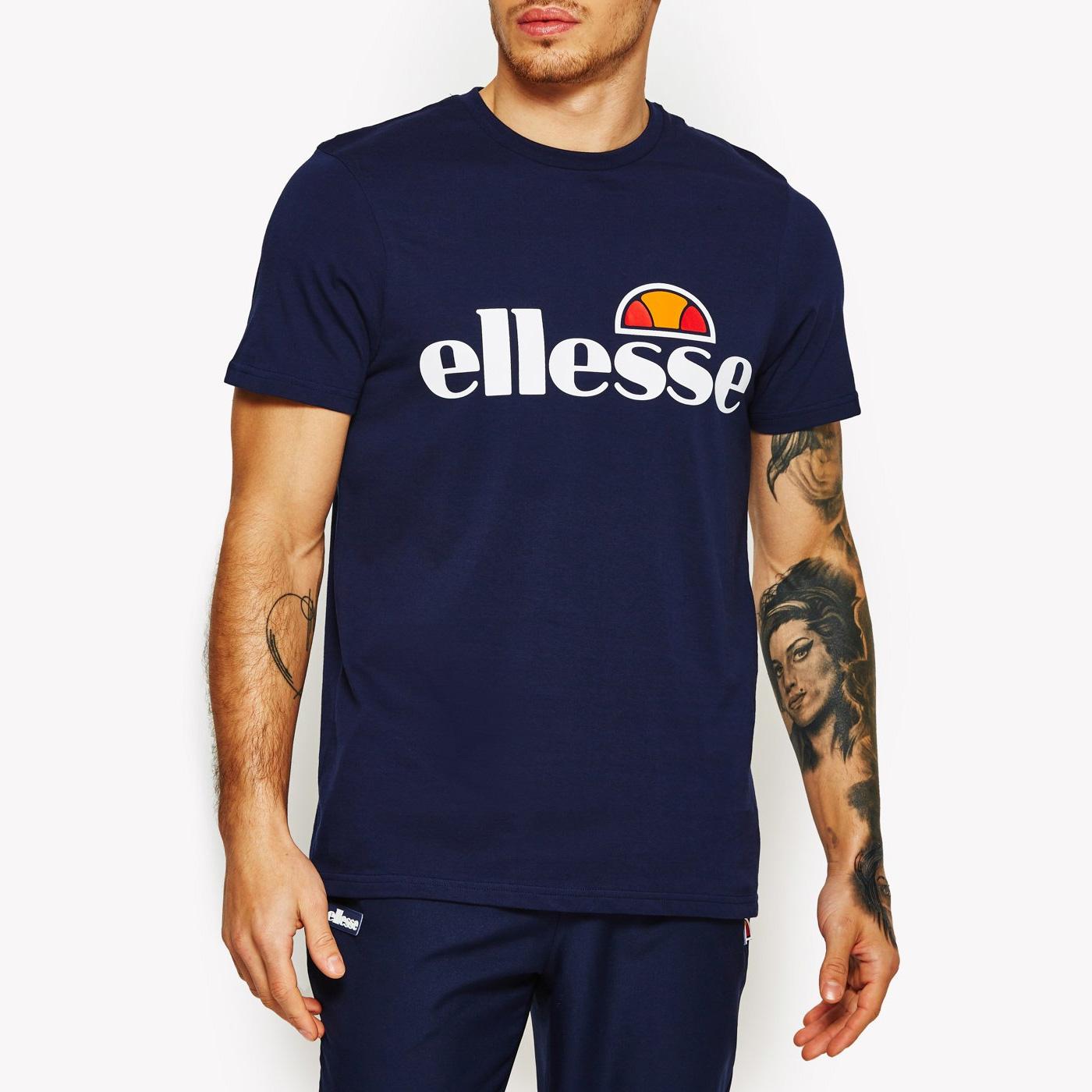 Ellesse Mens Magliore TShirt Peacoat Navy