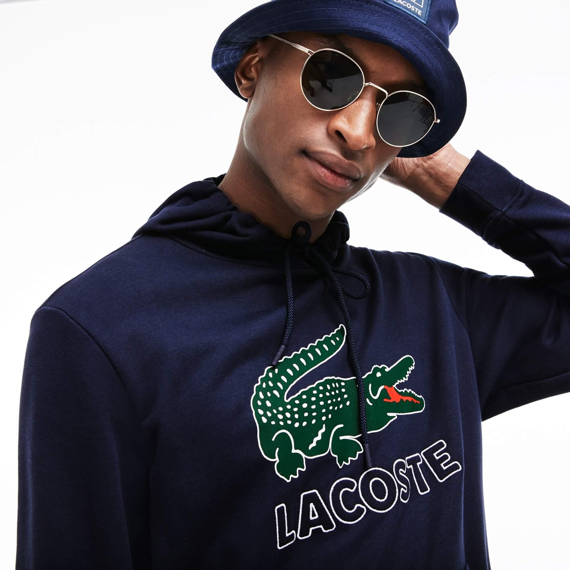 lacoste polo hoodie