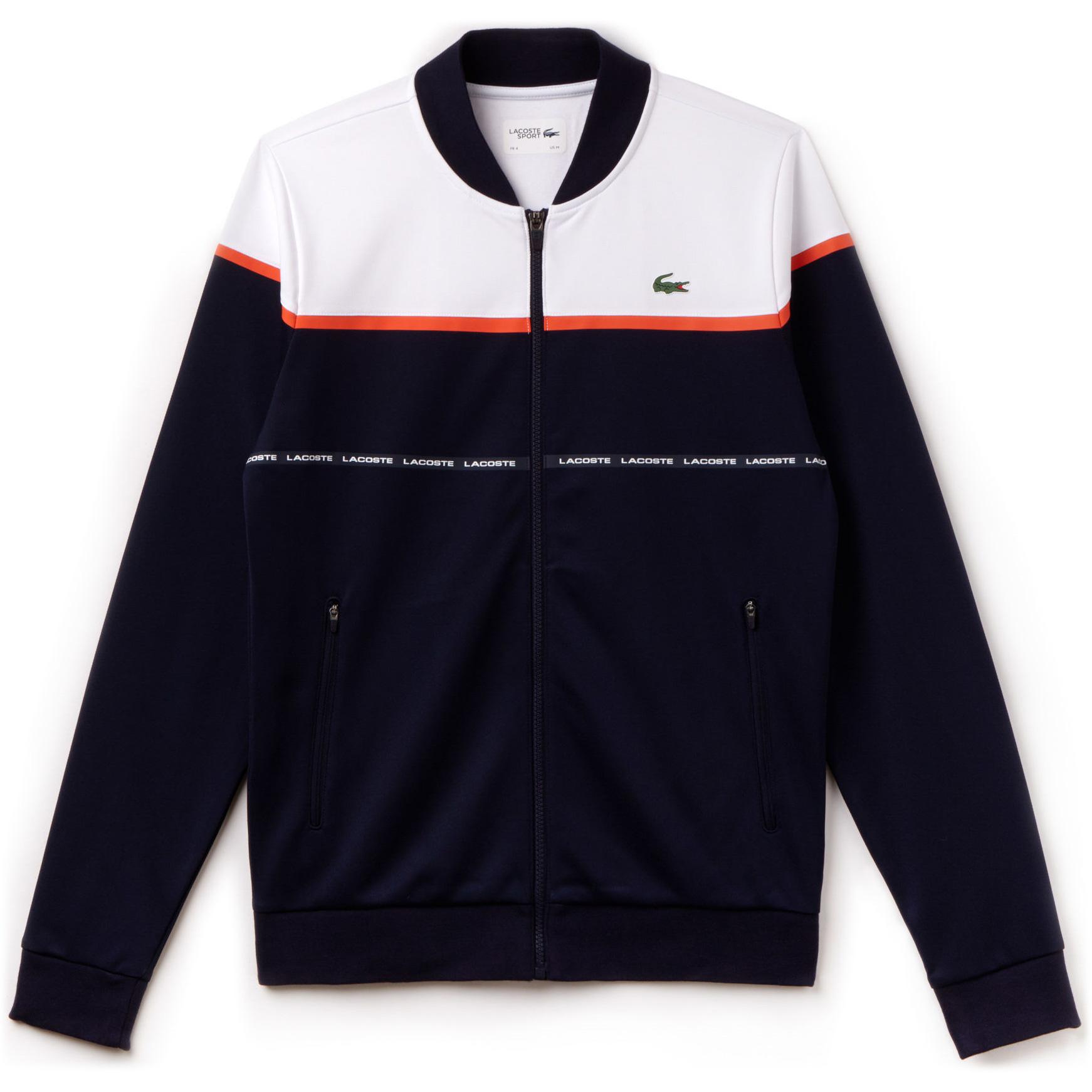 lacoste block jacket
