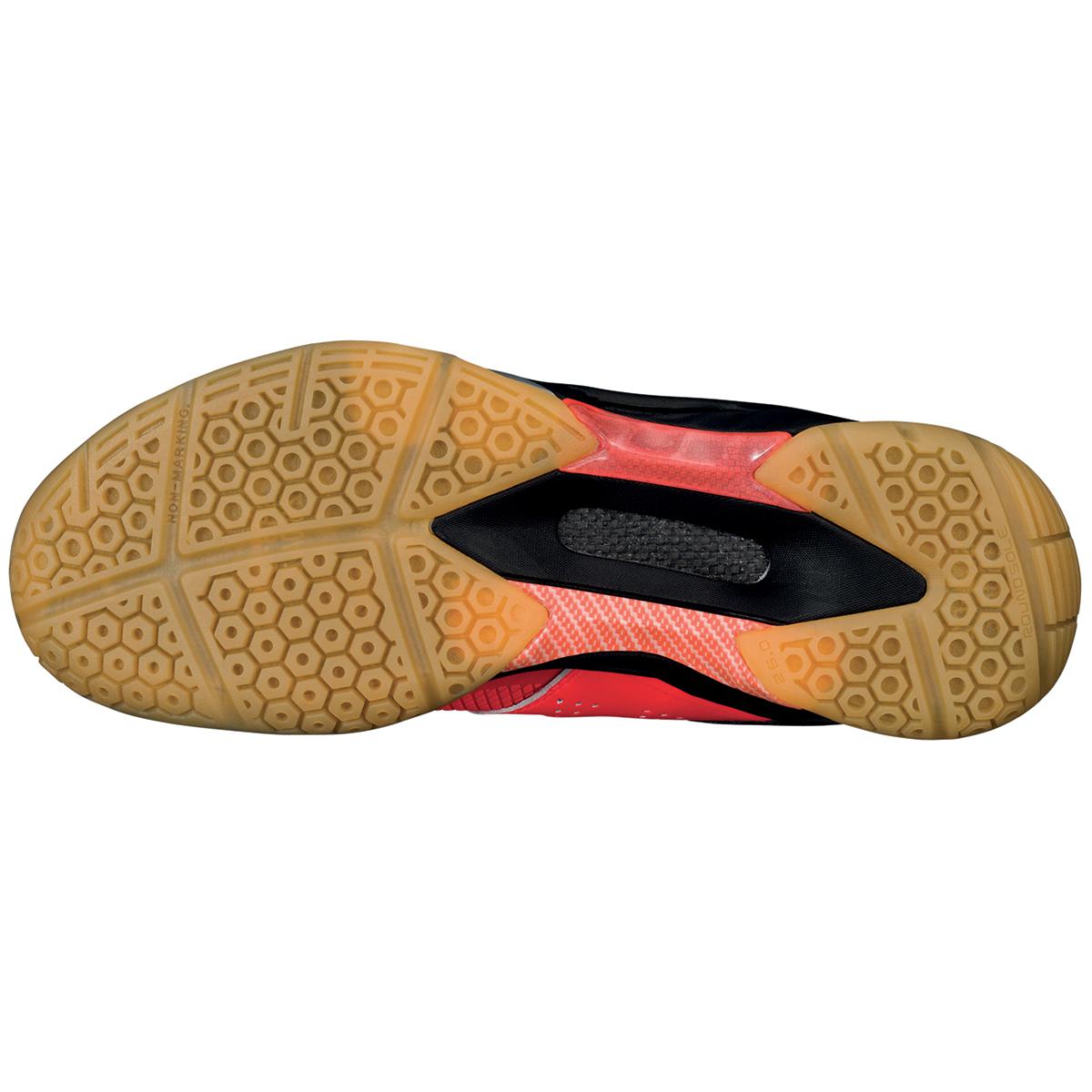 Yonex SHB 02 LTD Mens Badminton Shoes - Red/Black - Tennisnuts.com