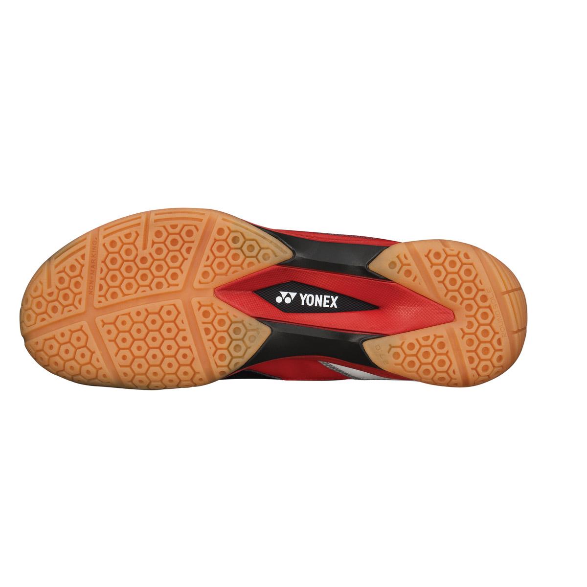 skibsbygning orientering seng Yonex SHB 87 EX Mens Badminton Shoes - Red/Black - Tennisnuts.com
