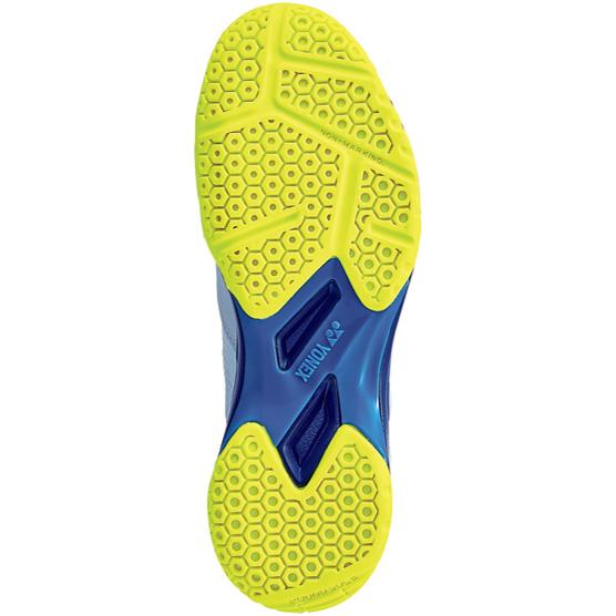 Yonex Mens SHB 50 Badminton Shoes - White/Blue/Yellow - Tennisnuts.com
