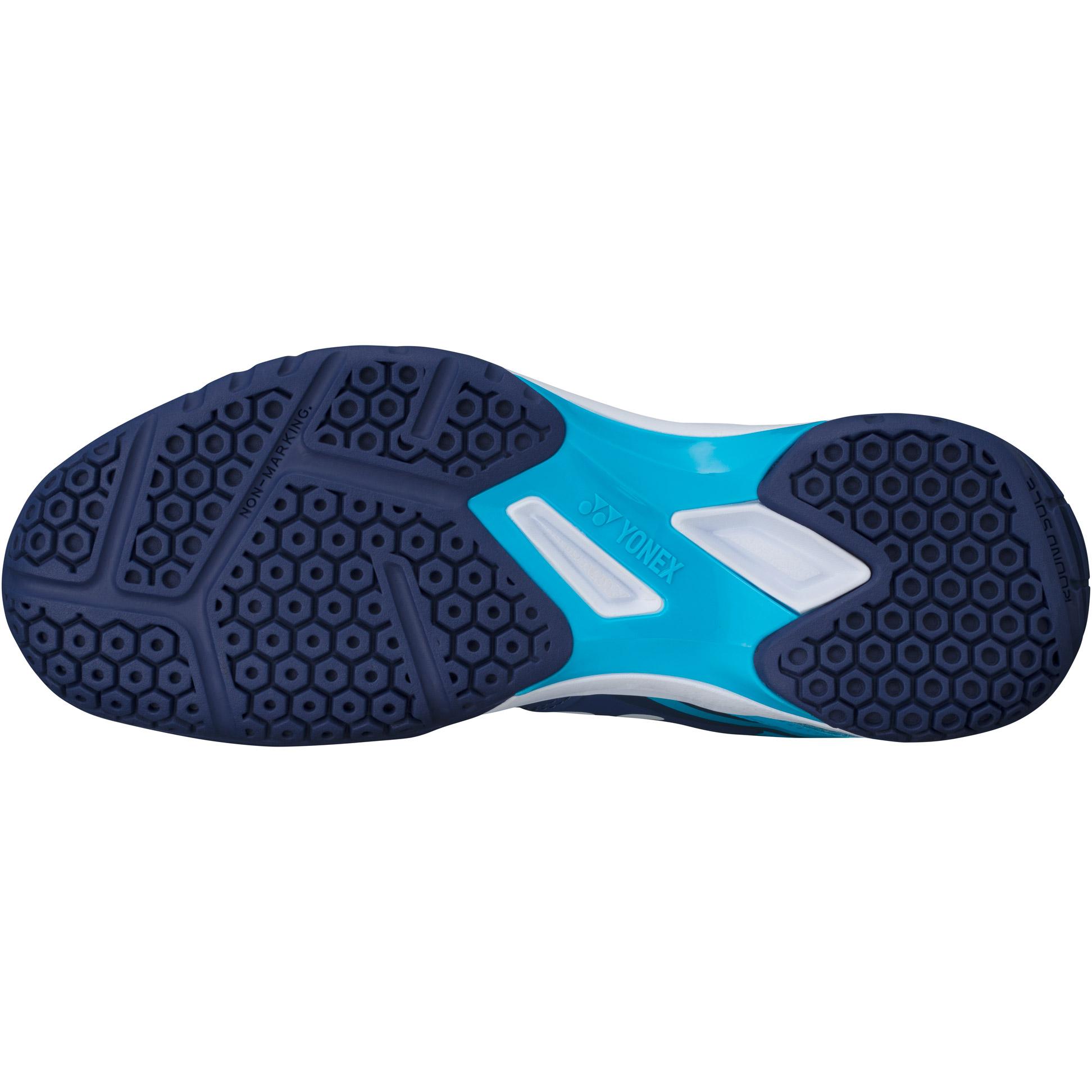 Yonex Power Cushion 65 X3 Mens Badminton Shoes - Navy Blue, 10 UK