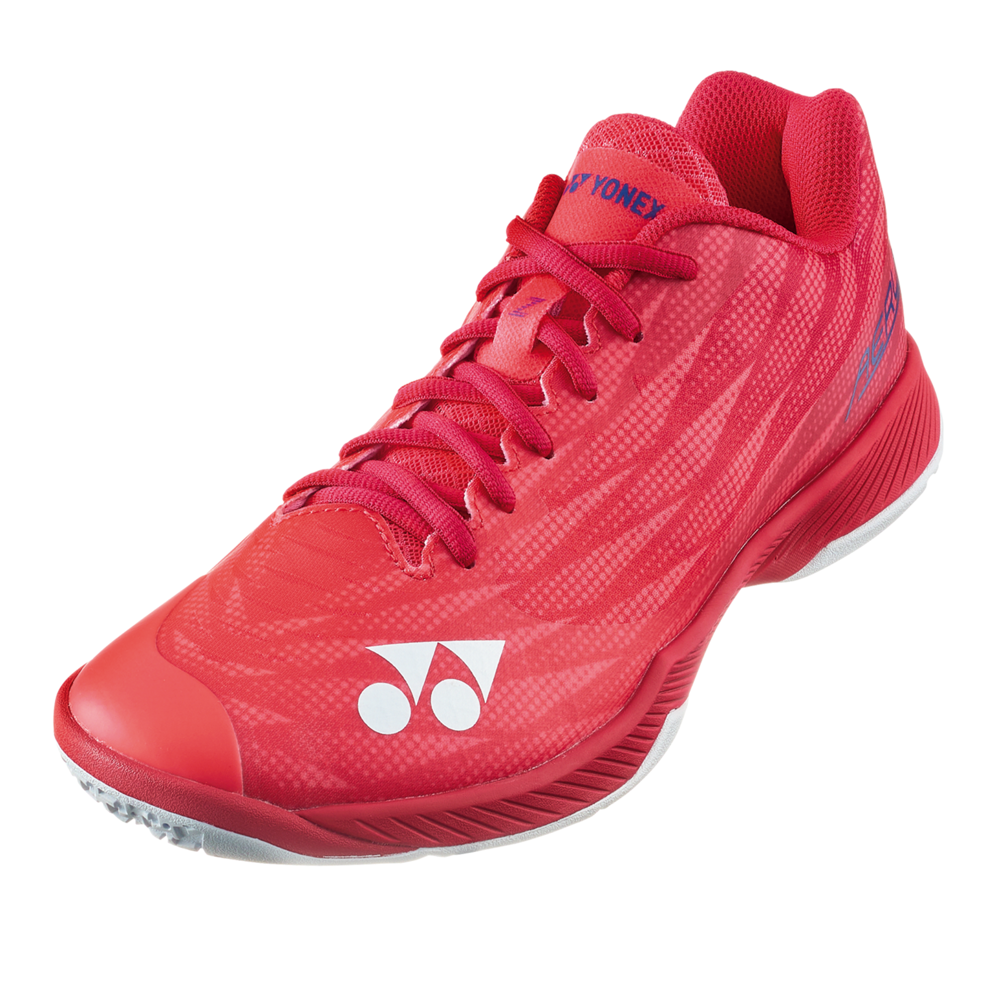 Yonex Mens Aerus Z2 Badminton Shoes Ruby Red