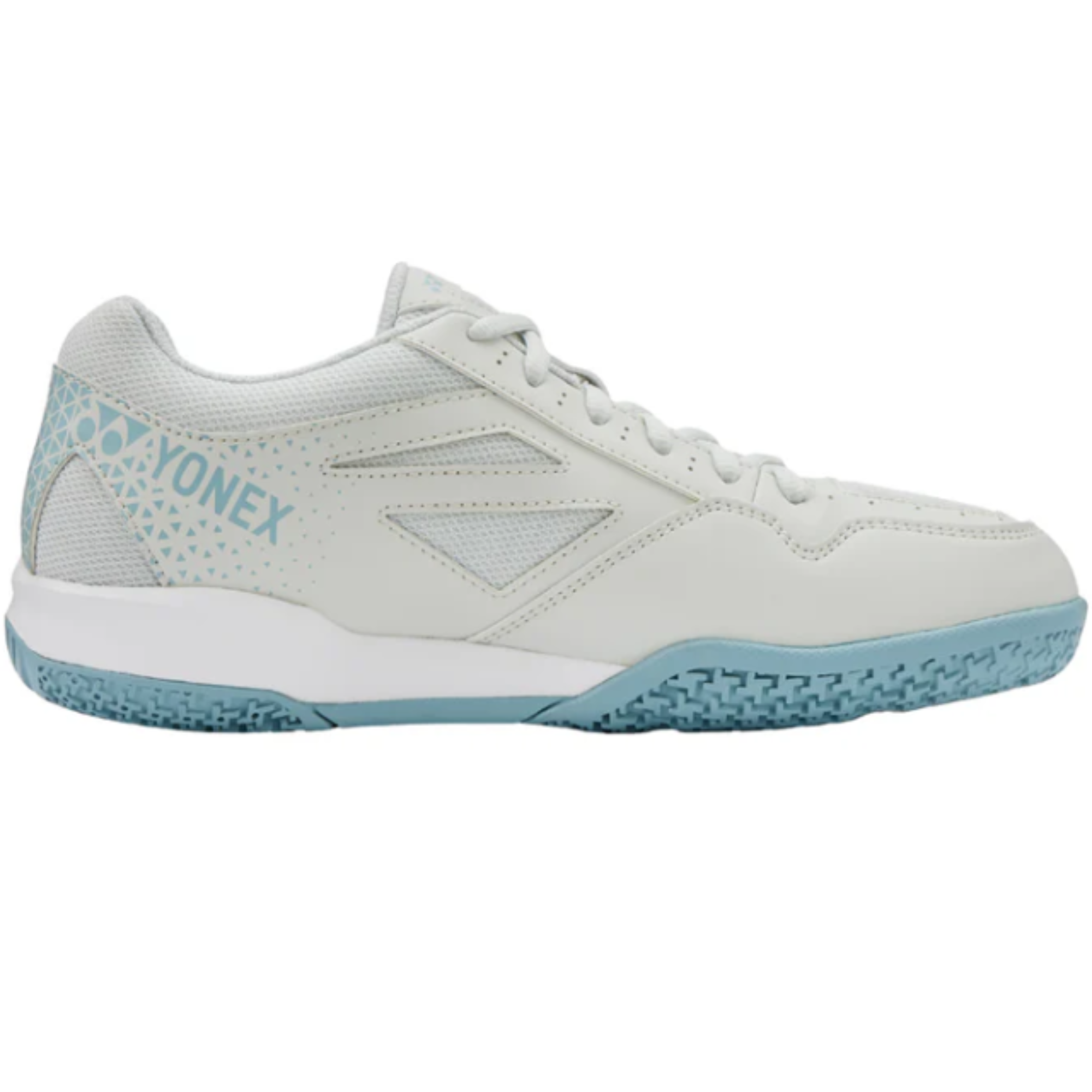 tsun♪　1001 Yonex Unisex Strider Ray Wide Badminton Shoes - Blue/Grey