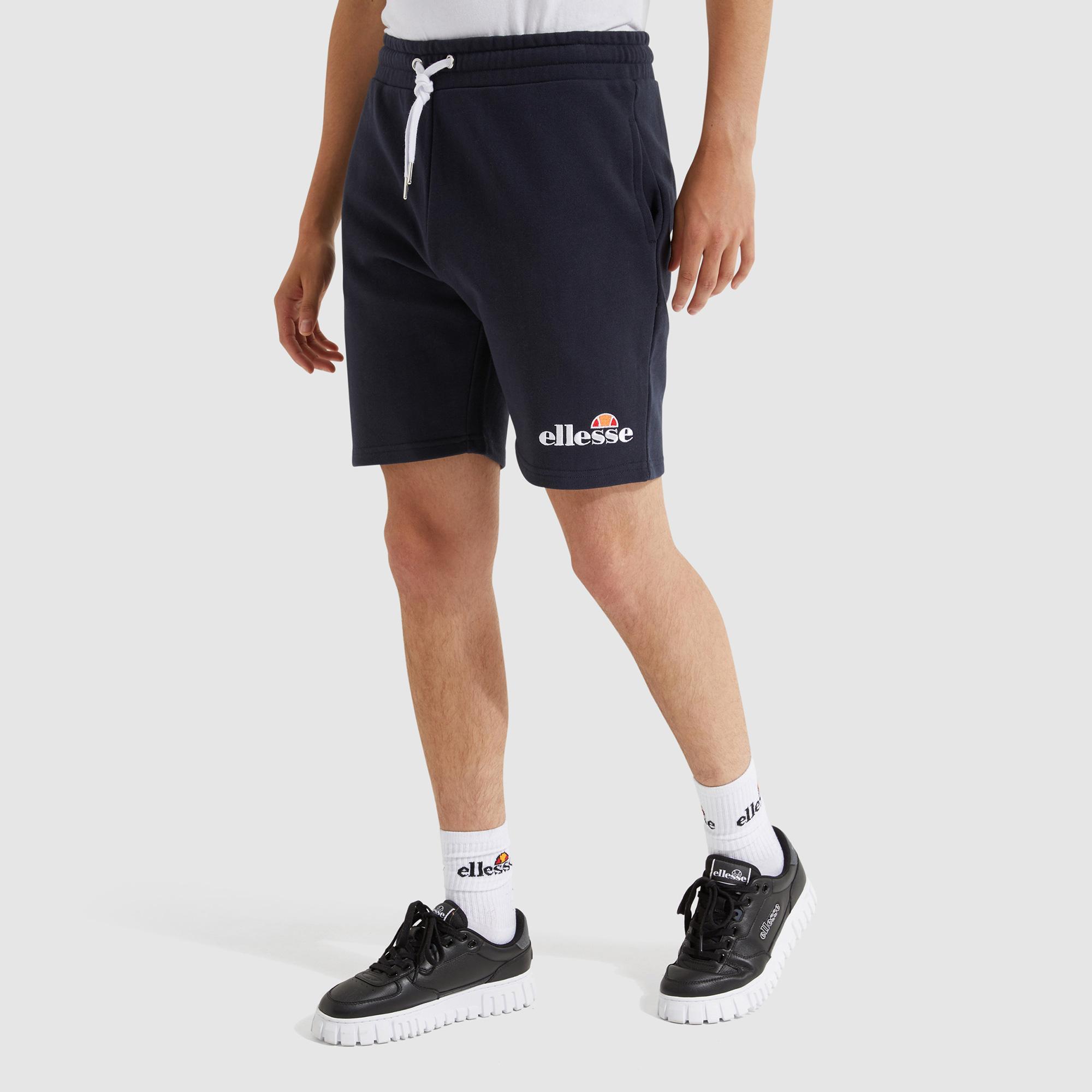 Ellesse Mens Silvan Fleece Shorts - Navy - Tennisnuts.com