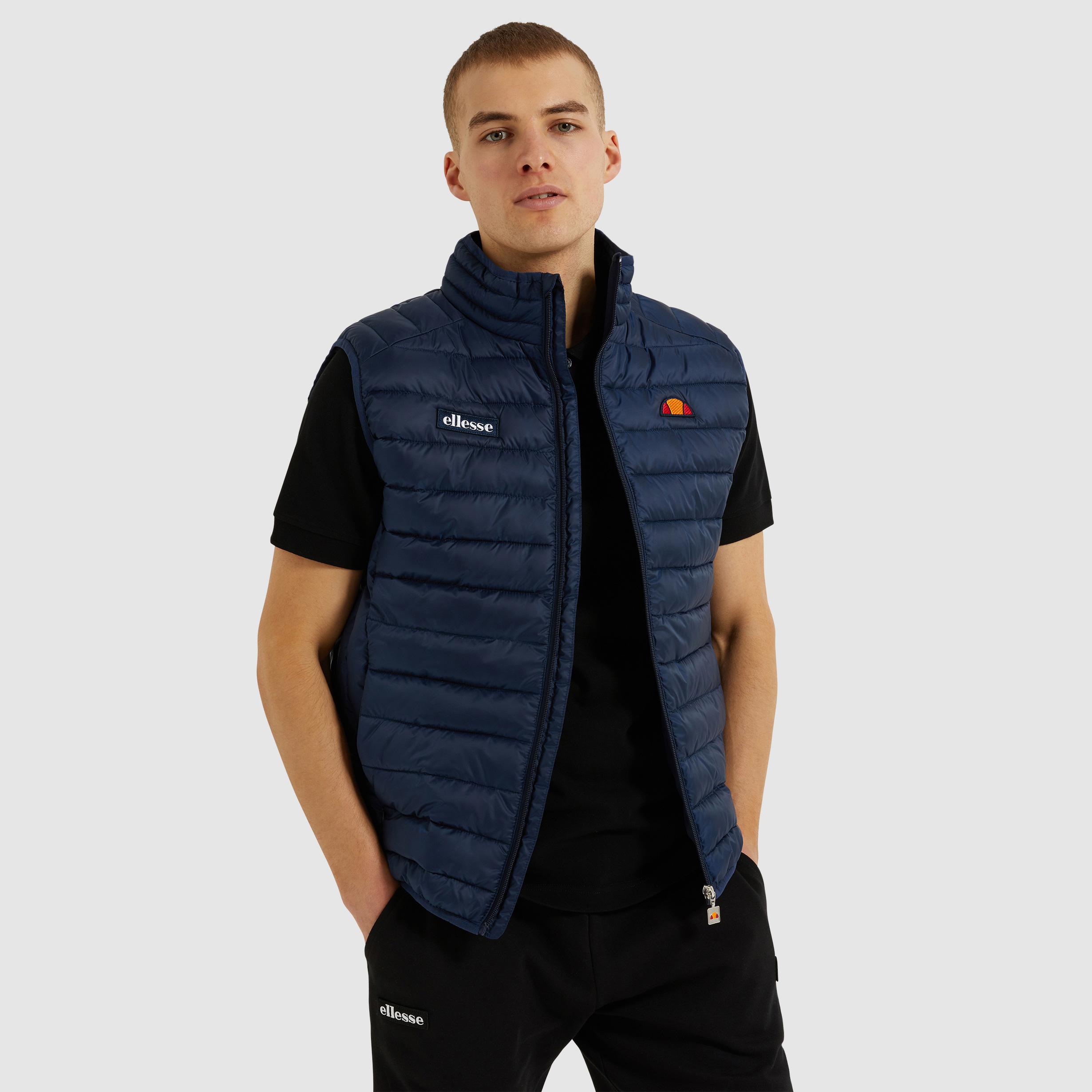 Ellesse Mens Bardy Gilet - Navy - Tennisnuts.com