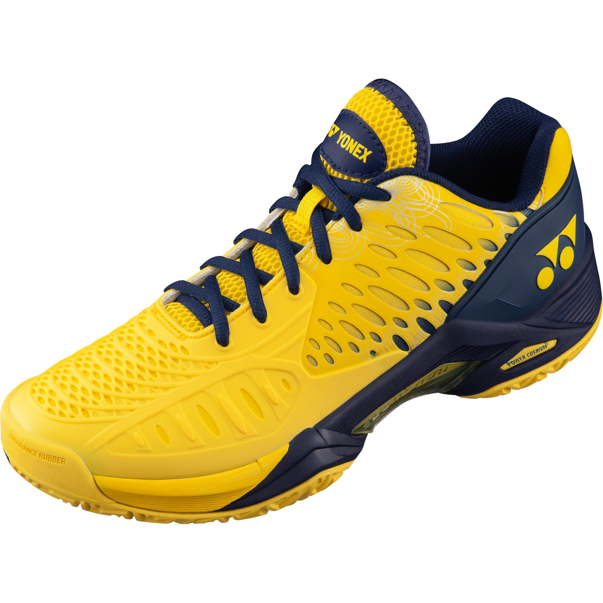 Yonex Mens SHTECLIPSION Tennis Shoes Yellow/Navy