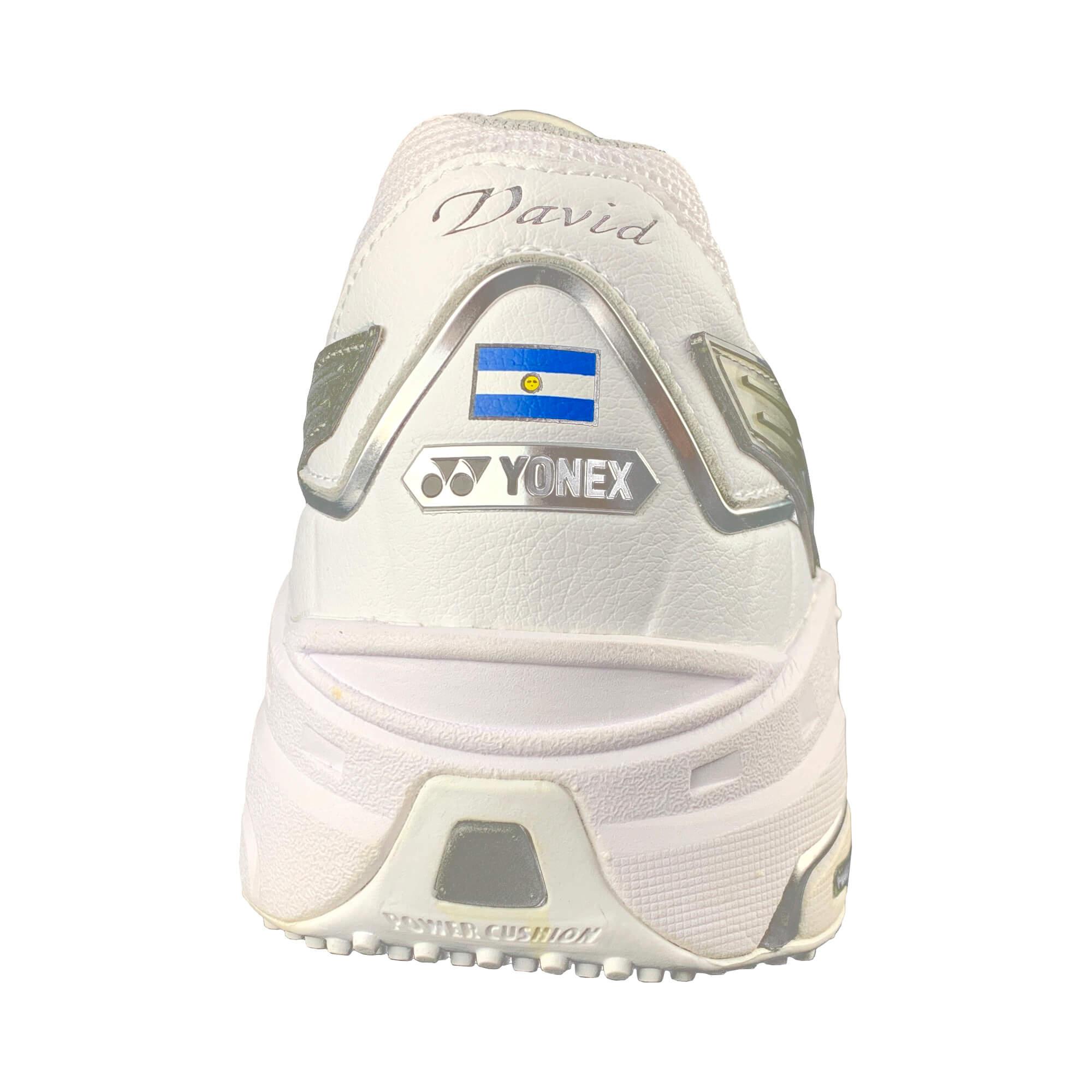 Yonex Mens SHT 25M Grass Tennis Shoes White [No Box]