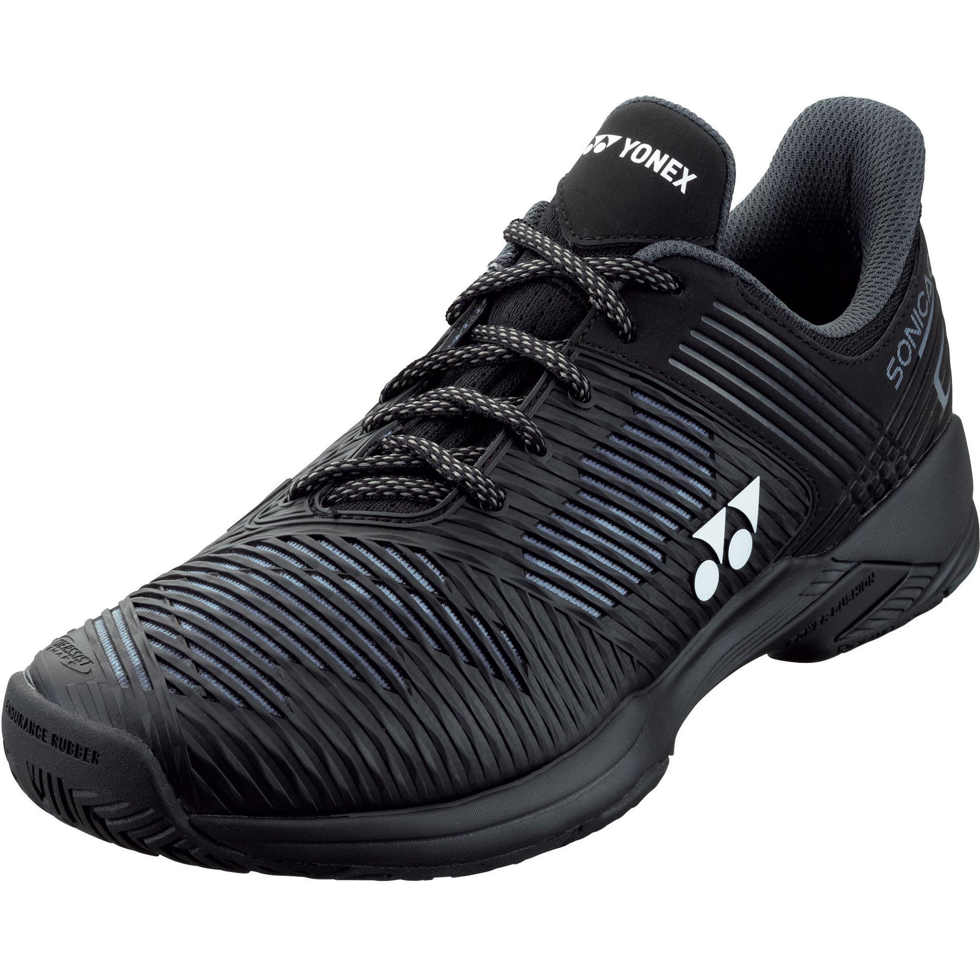Yonex Mens Sonicage 2 Tennis Shoes Black