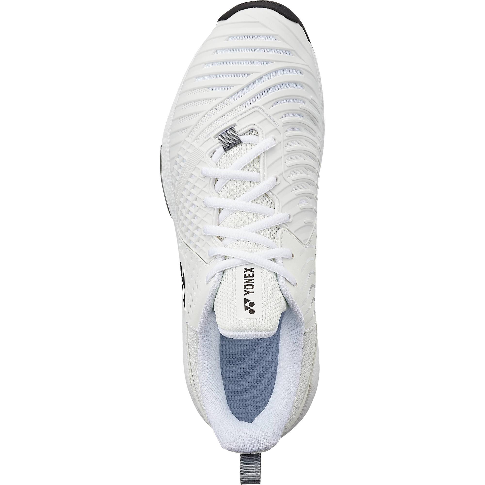 Yonex Mens Sonicage 3 Wide Tennis Shoes White/Black