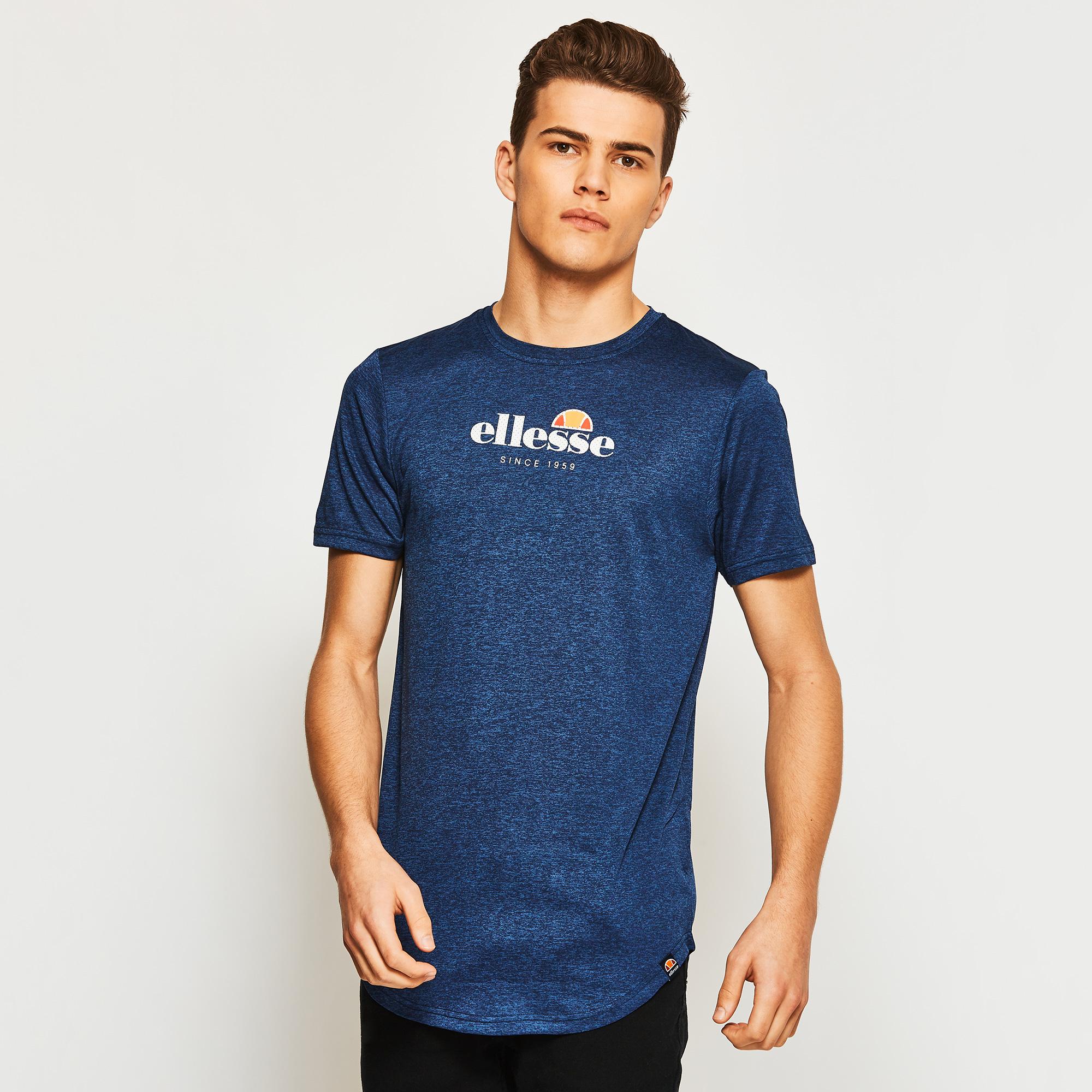 Ellesse Mens Sentina Poly TShirt Dress Blue Marl