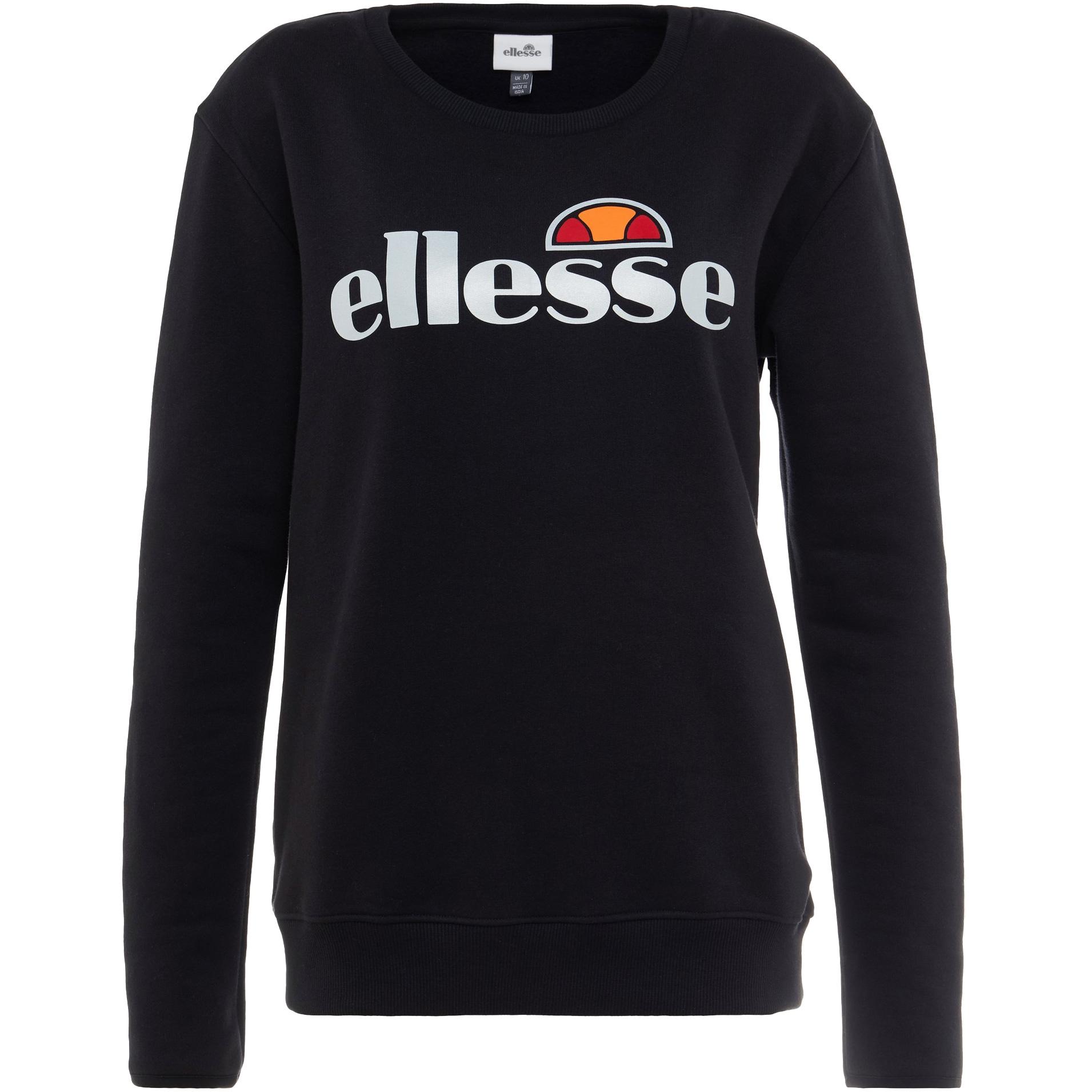 Ellesse Womens Caserta Sweatshirt - Black - Tennisnuts.com