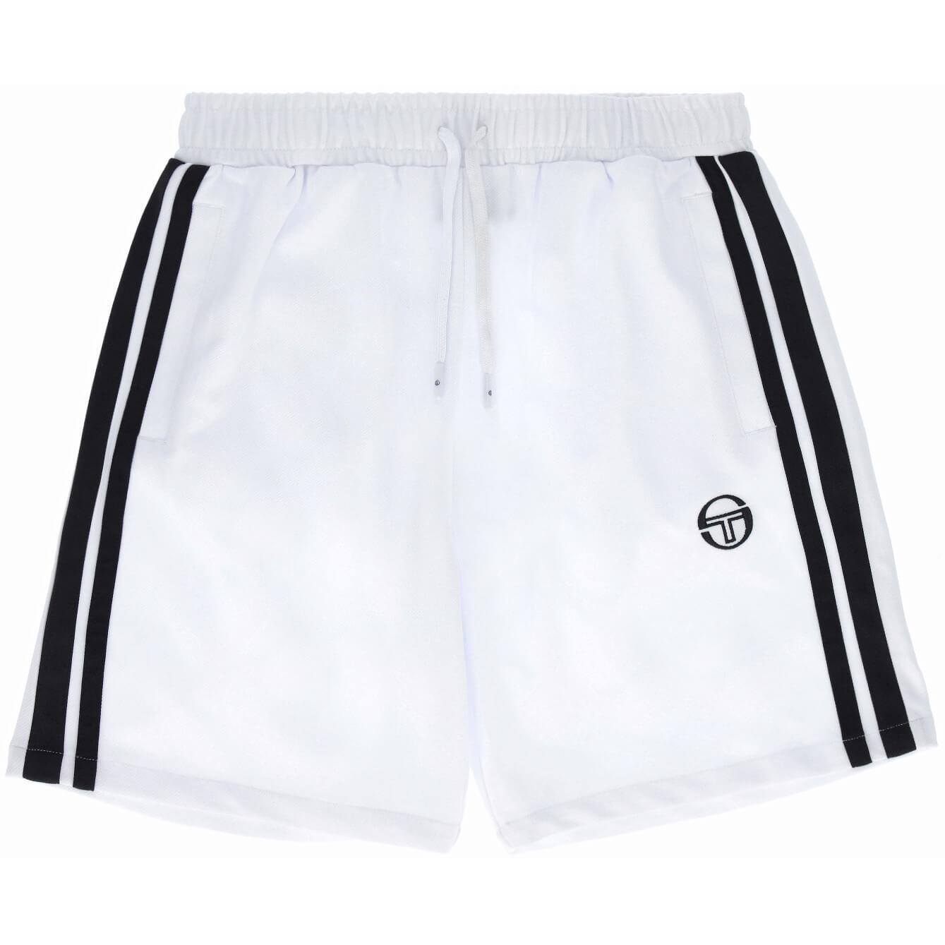 Sergio Tacchini Mens Pietrapertosa Tennis Shorts White/Navy