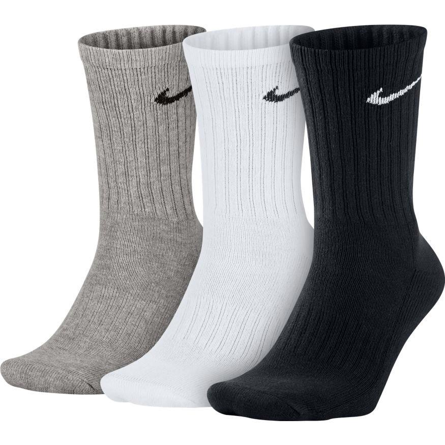 Nike Mens Cotton Crew Socks (3 Pairs 
