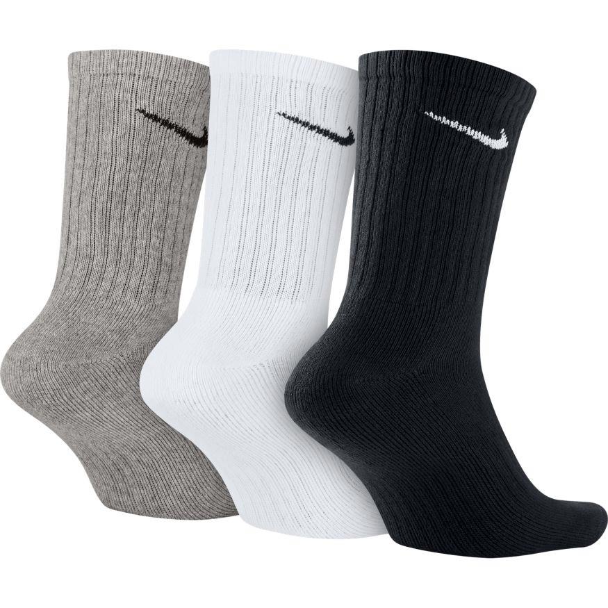 Nike Cotton Cushion Crew Socks (3 Pairs) - Multi-coloured - Tennisnuts.com