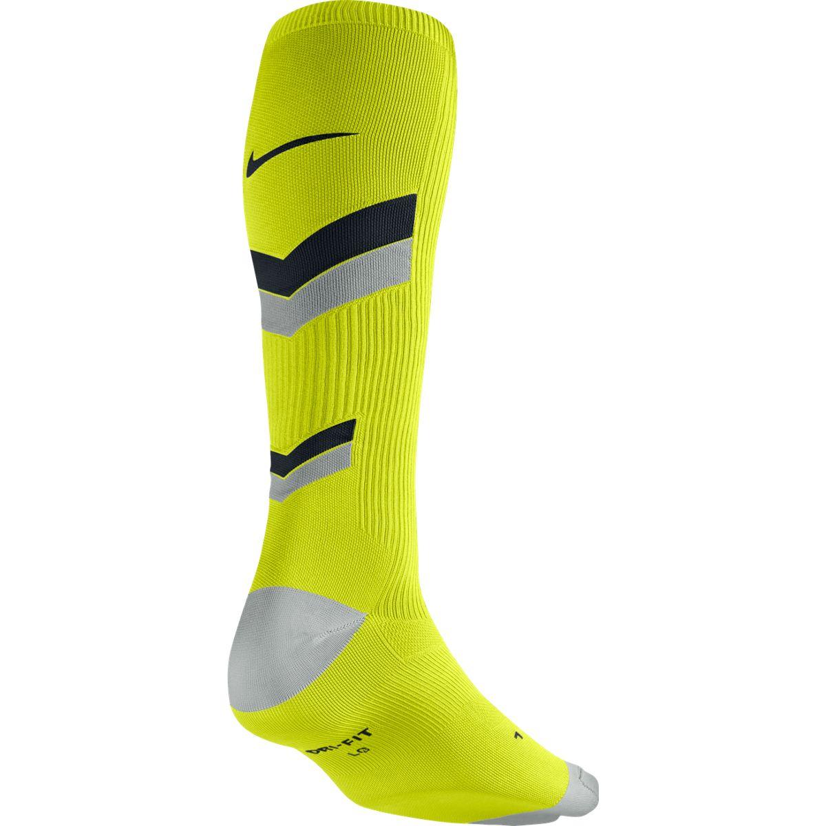 Nike Elite Running Stability 2 Socks (1 Pair) Yellow