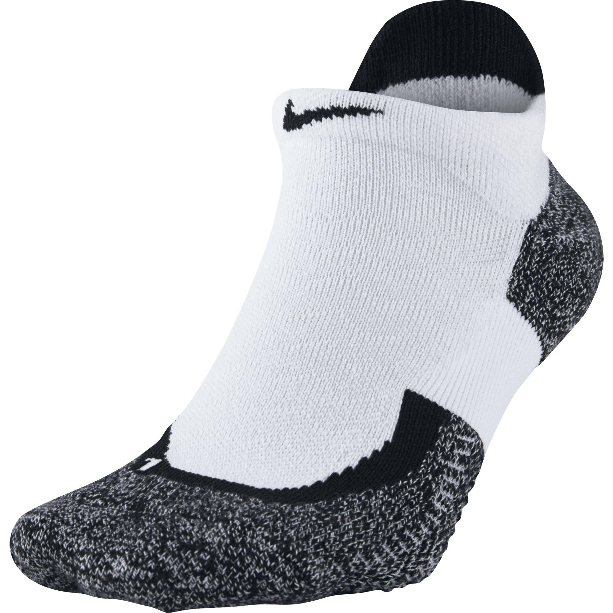 Nike Elite NoShow Tennis Socks (1 Pair) White/Black