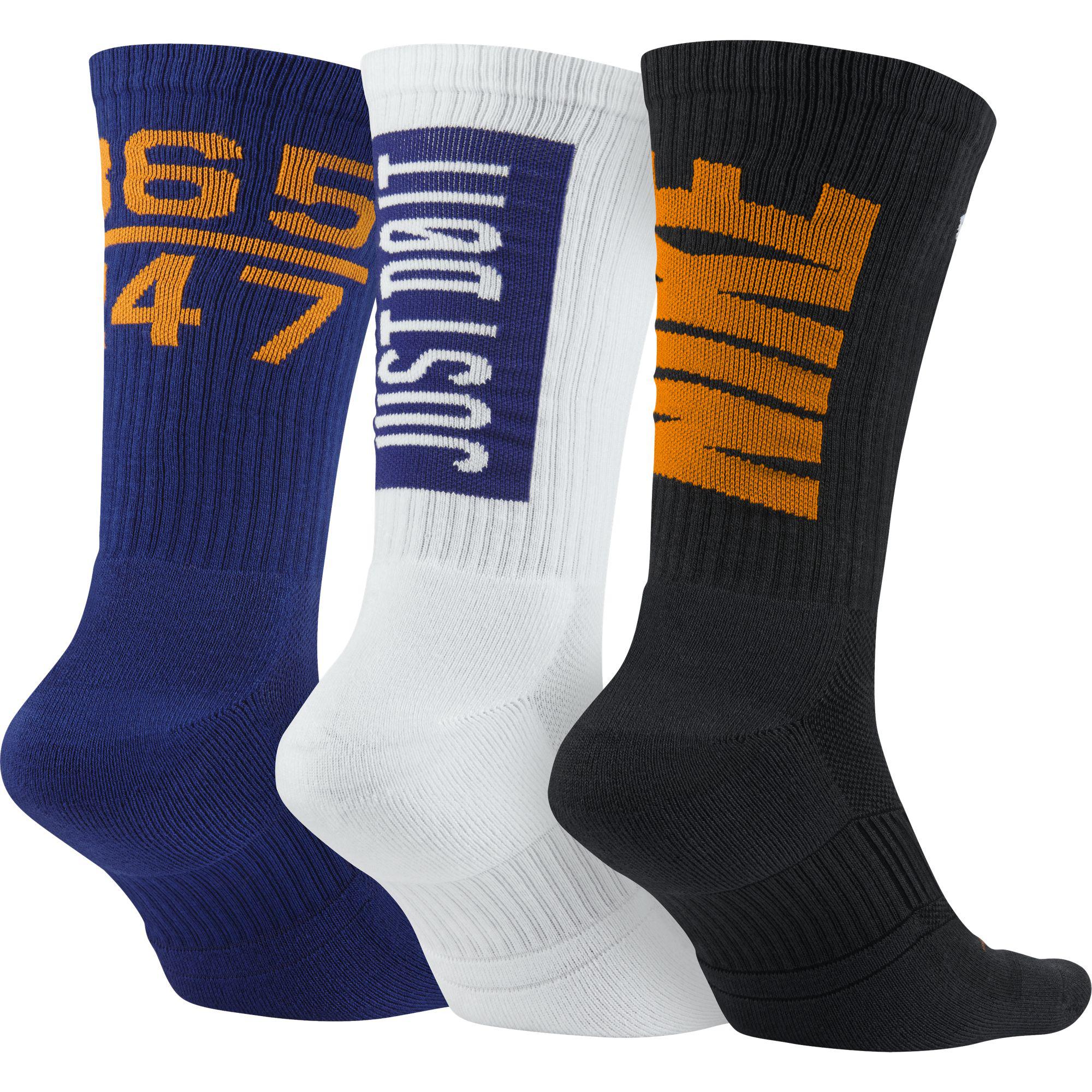 nike dri fit tennis socks