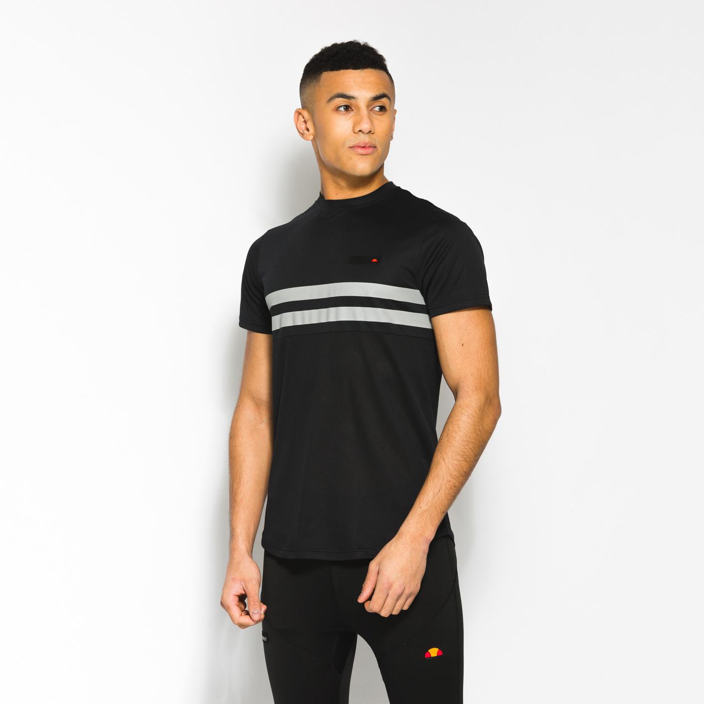 Ellesse Mens Solar T-Shirt - Anthracite - Tennisnuts.com