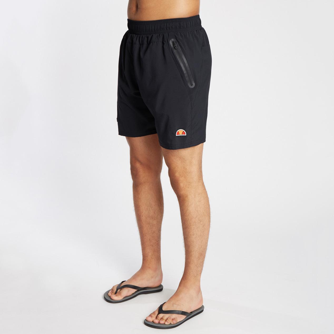Ellesse Mens Sao Poly Shorts Anthracite