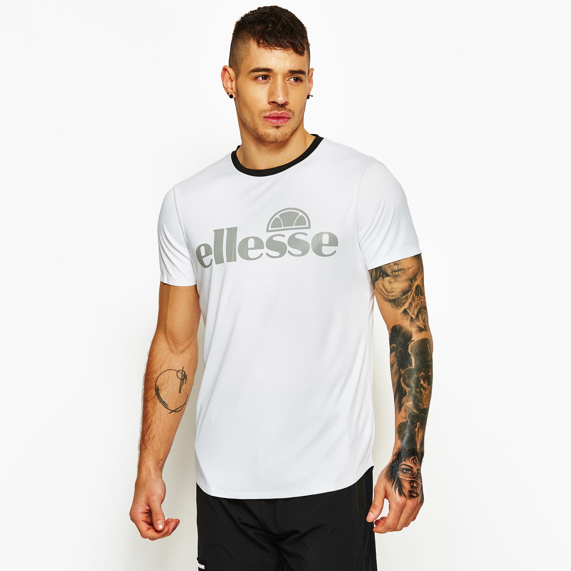 Ellesse Mens Anelio TShirt Optic White