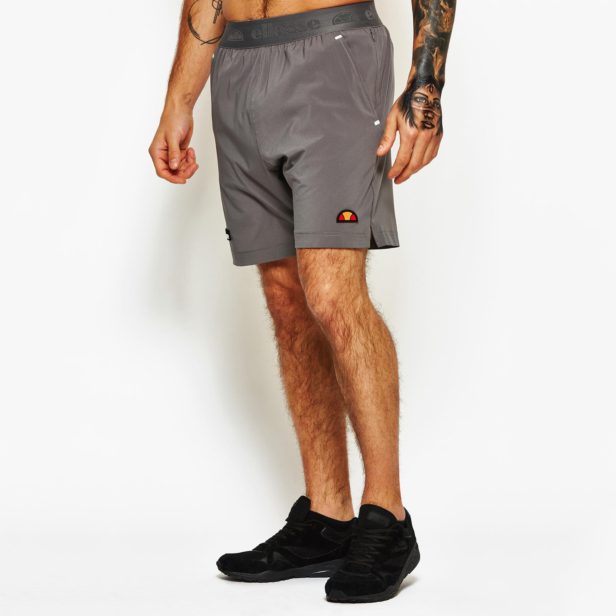 Ellesse Mens Bordin Shorts Smoked Pearl Grey