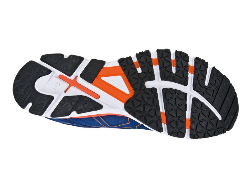 asics men's gel-excel33 2 shoes (silver/neon yellow/neon orange)