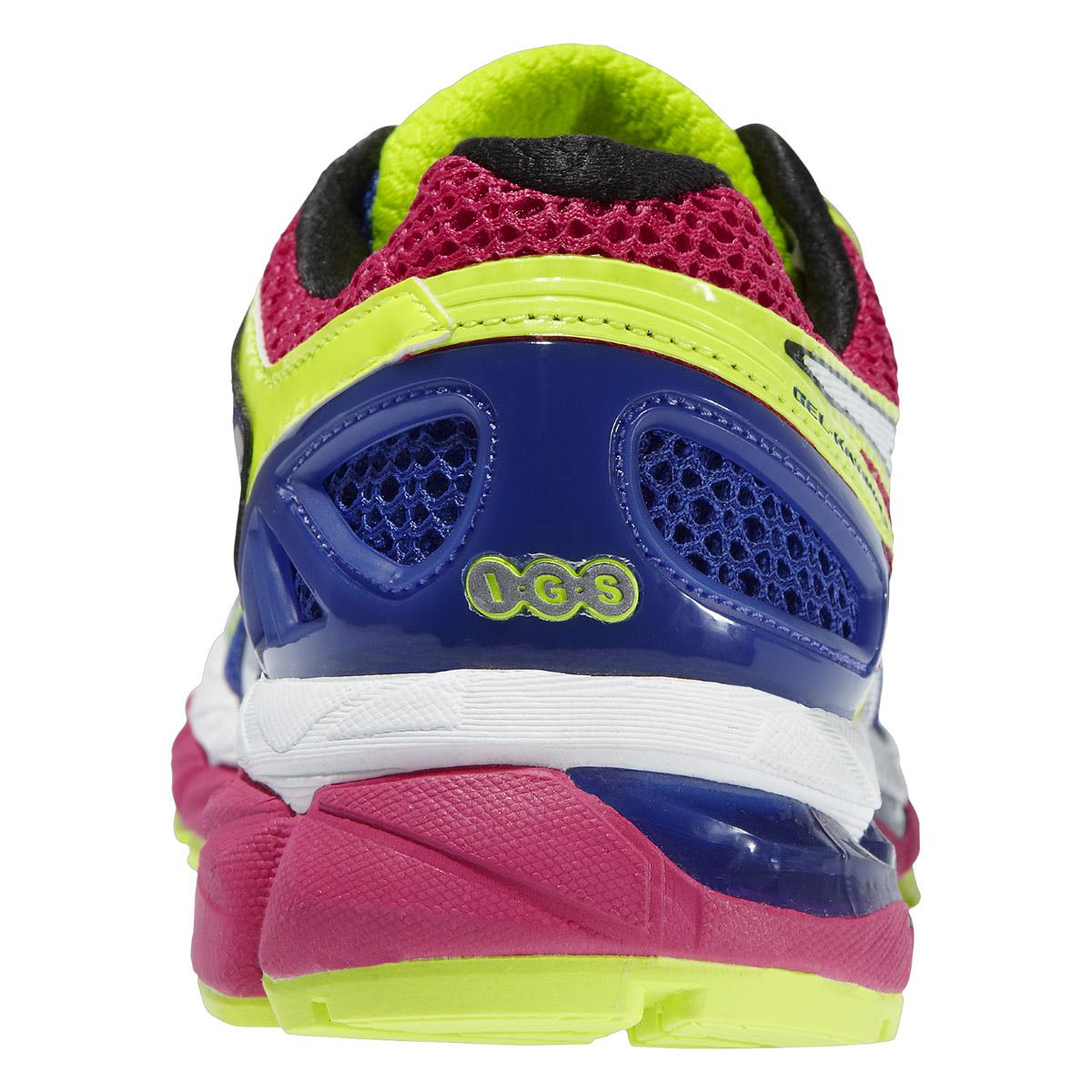 Asics Womens GEL-Kayano 21 Running Shoes - Blue/Flash ...