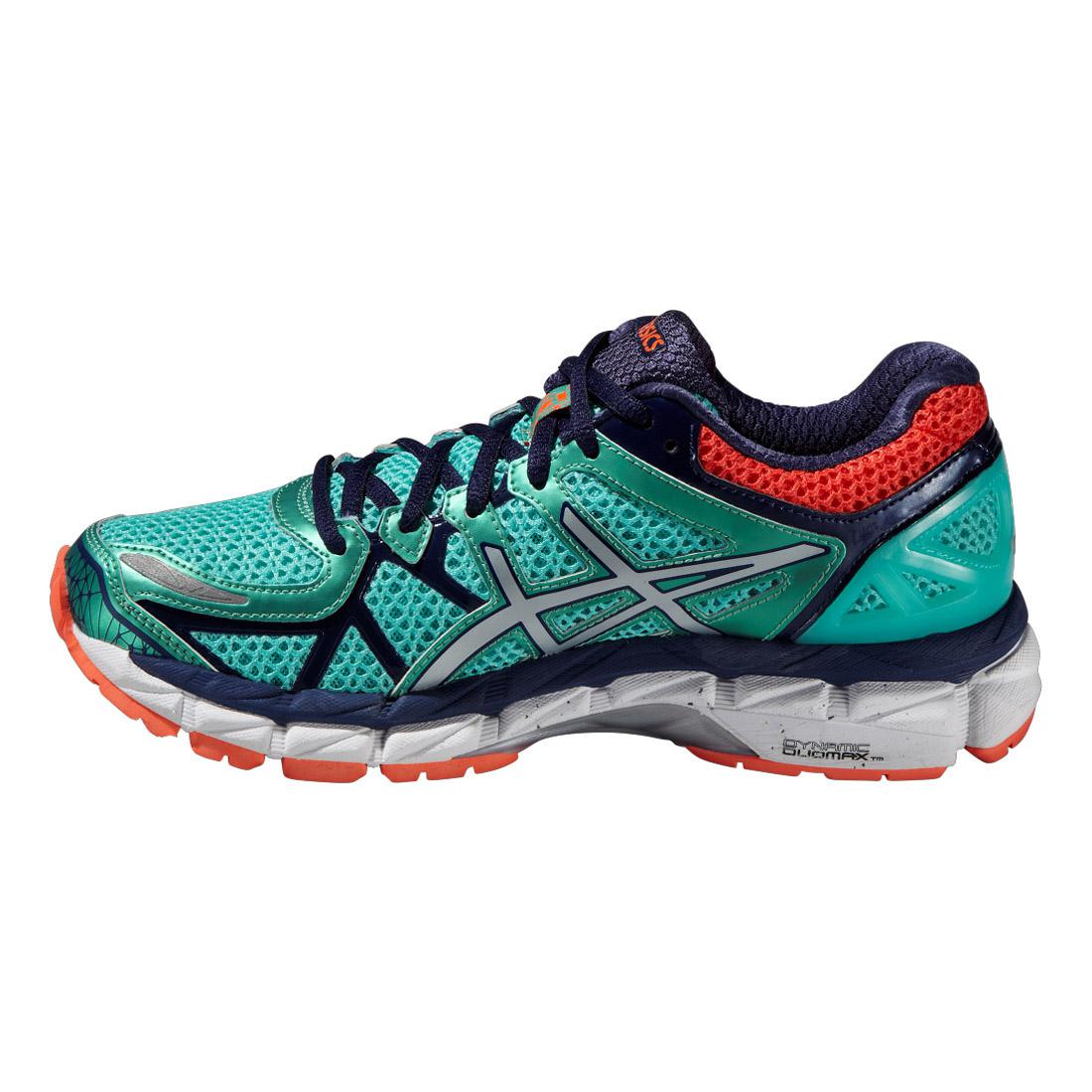 Asics Womens GELKayano 21 Running Shoes Aqua/Blue