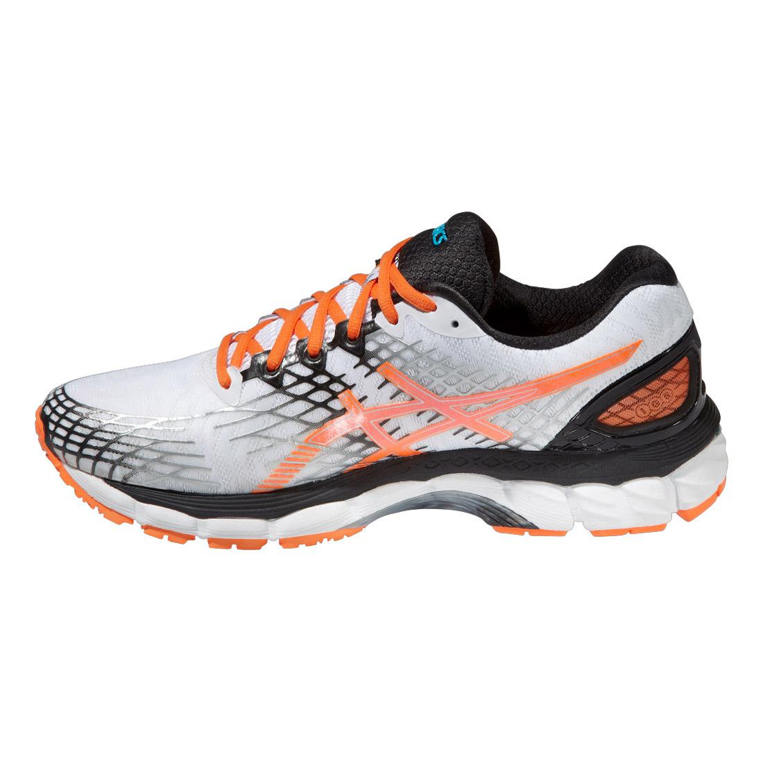 asics gel nimbus 17 mens orange