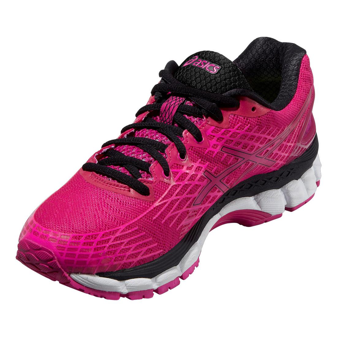 Asics Womens GELNimbus 17 LiteShow Running Shoes Pink