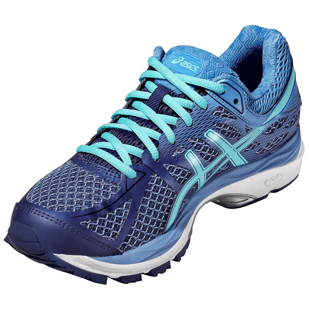 Asics Womens GEL-Cumulus 17 Running Shoes - Blue ...