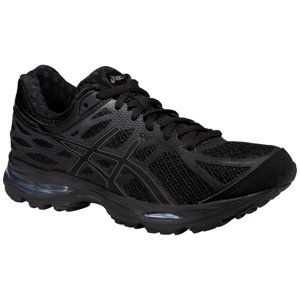 Asics Womens GEL-Cumulus 17 Running Shoes - Black - Tennisnuts.com