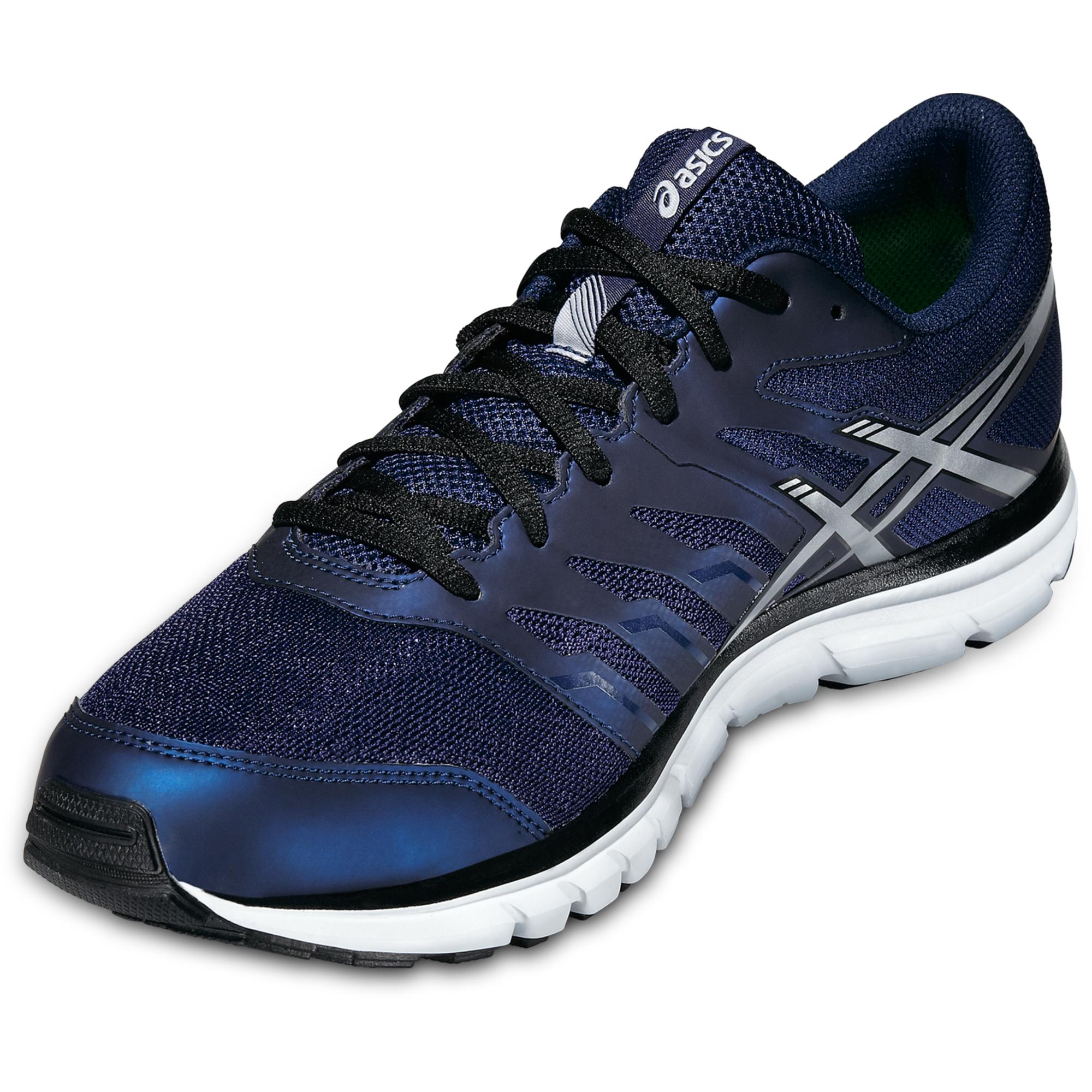 navy blue running sneakers