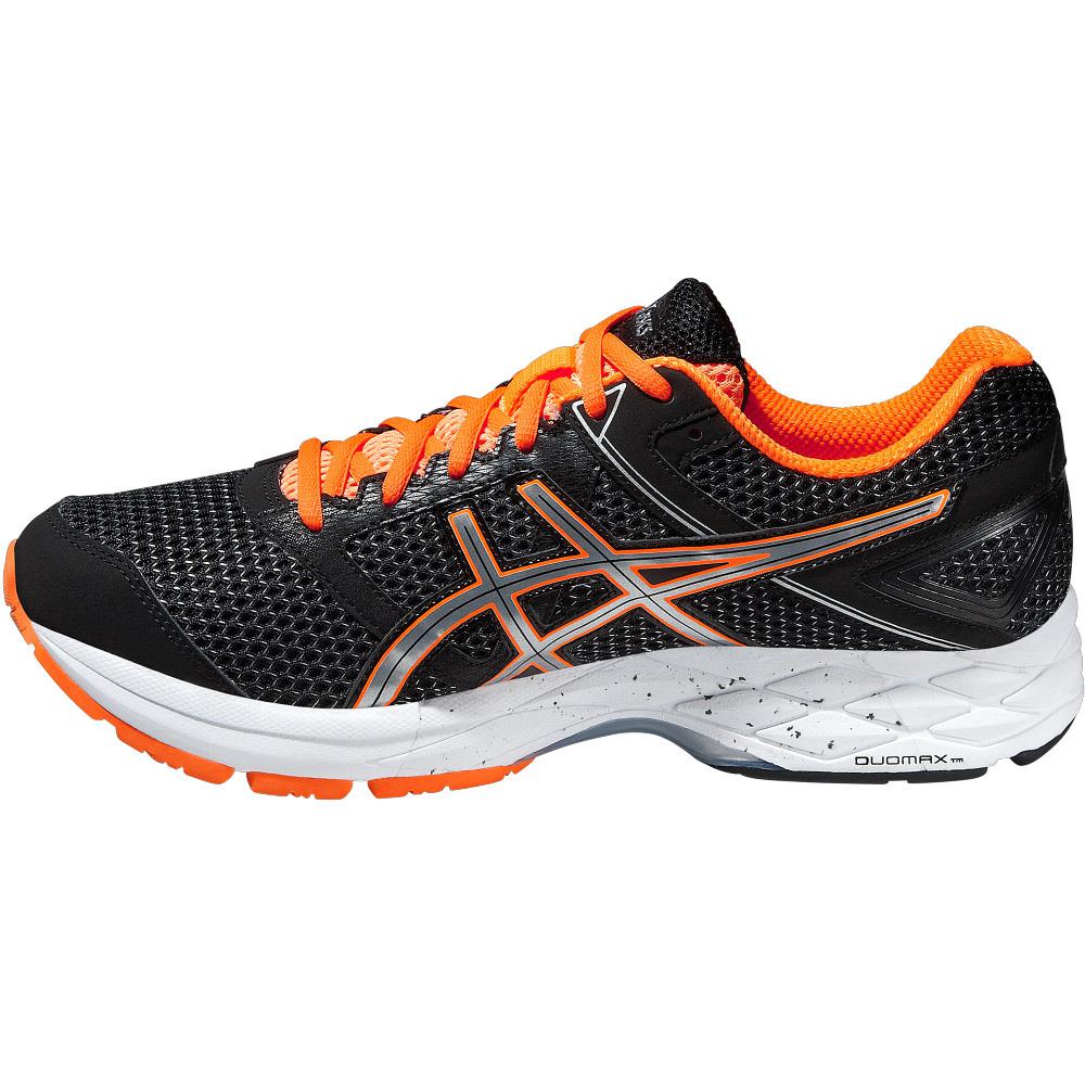 Asics Mens GELPhoenix 7 Running Shoes Black/Orange