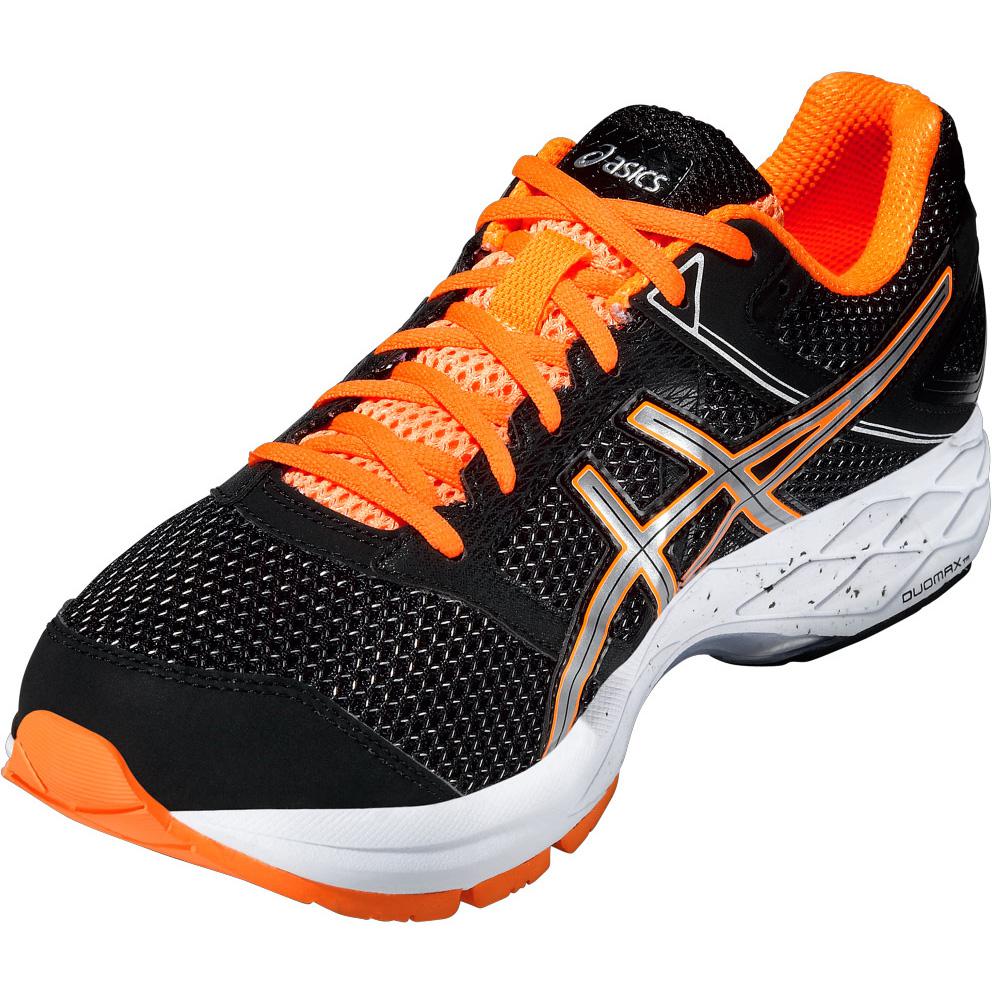 Asics Mens GEL-Phoenix 7 Running Shoes - Black/Orange - Tennisnuts.com